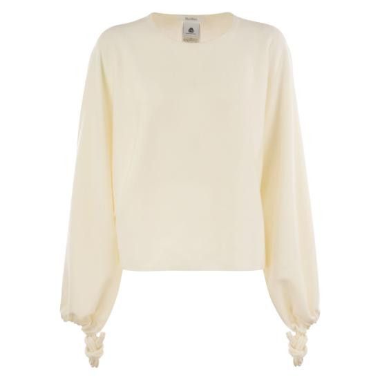 Max Mara MAX MARA Women Sweater 2521366101600 WHITE Size XS / US 0-2 / IT 36-38 - 1 Thumbnail