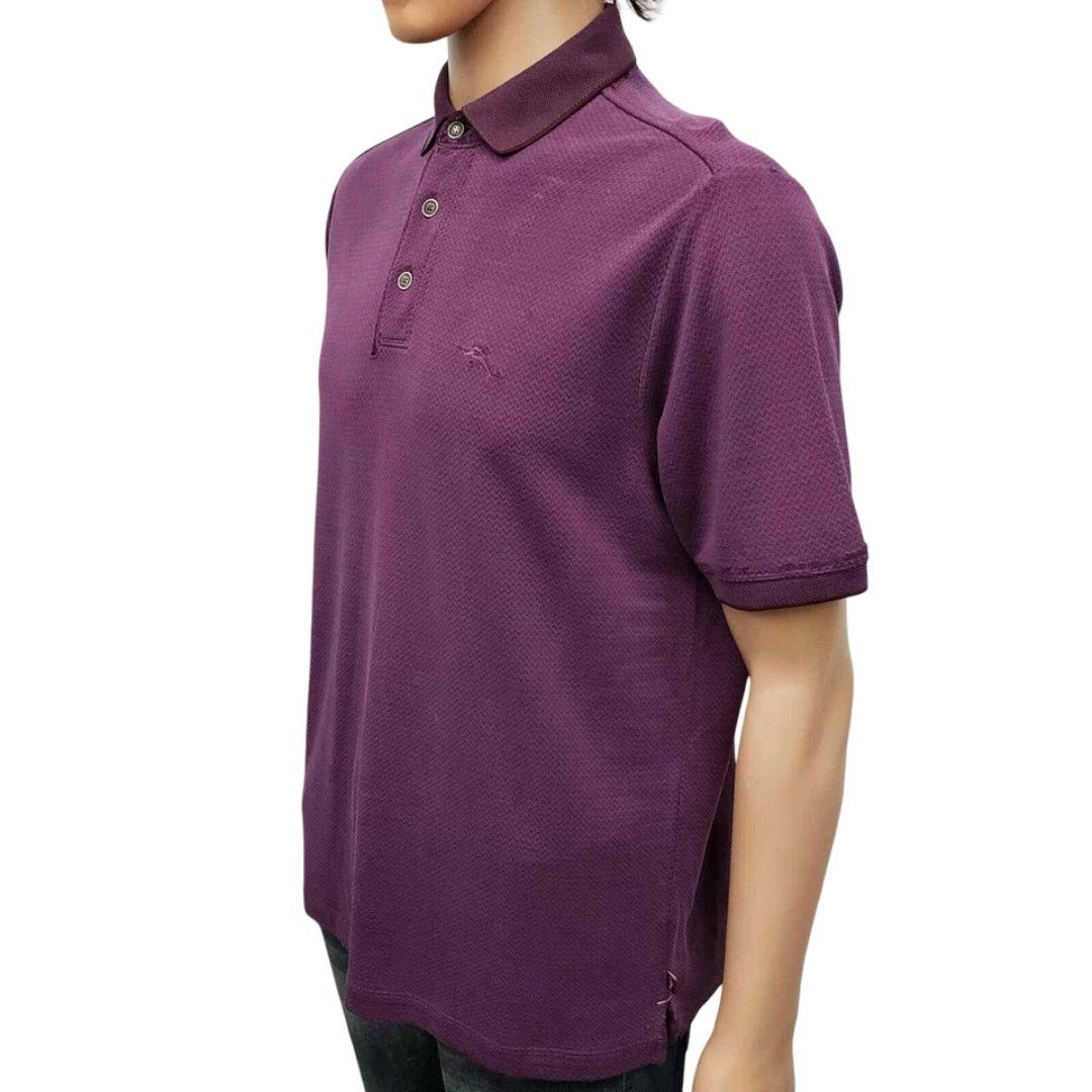 Tommy Bahama Tommy Bahama Ocean View Polo Shirt S Modal Poly Chevron Size US S / EU 44-46 / 1 - 5 Thumbnail