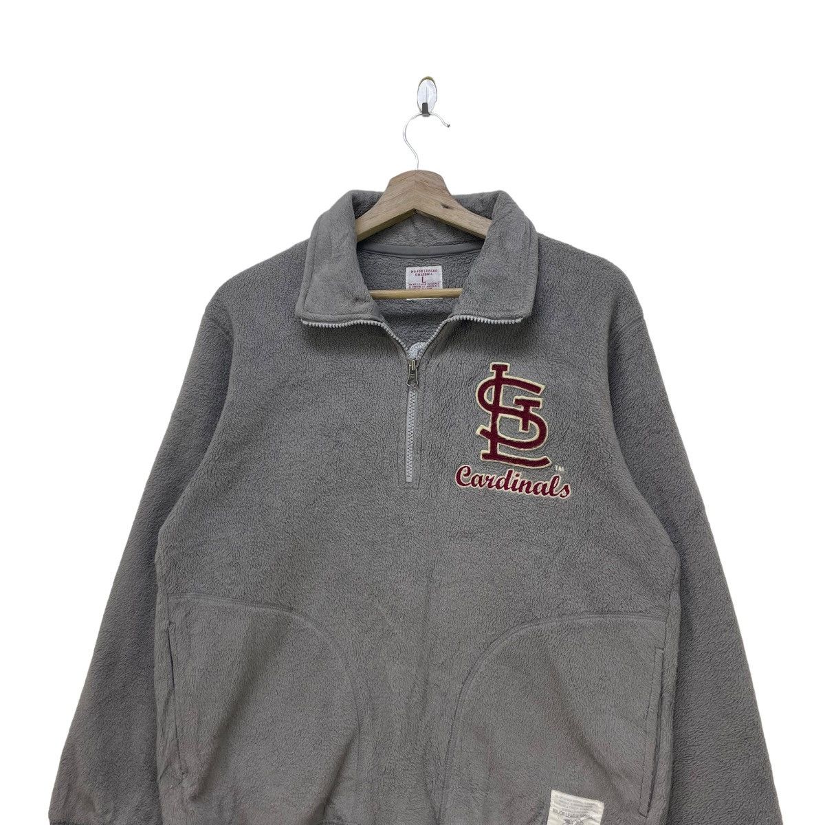 MLB Vintage Major League Baseball Cardinals Pullover Jacket Size US M / EU 48-50 / 2 - 3 Thumbnail