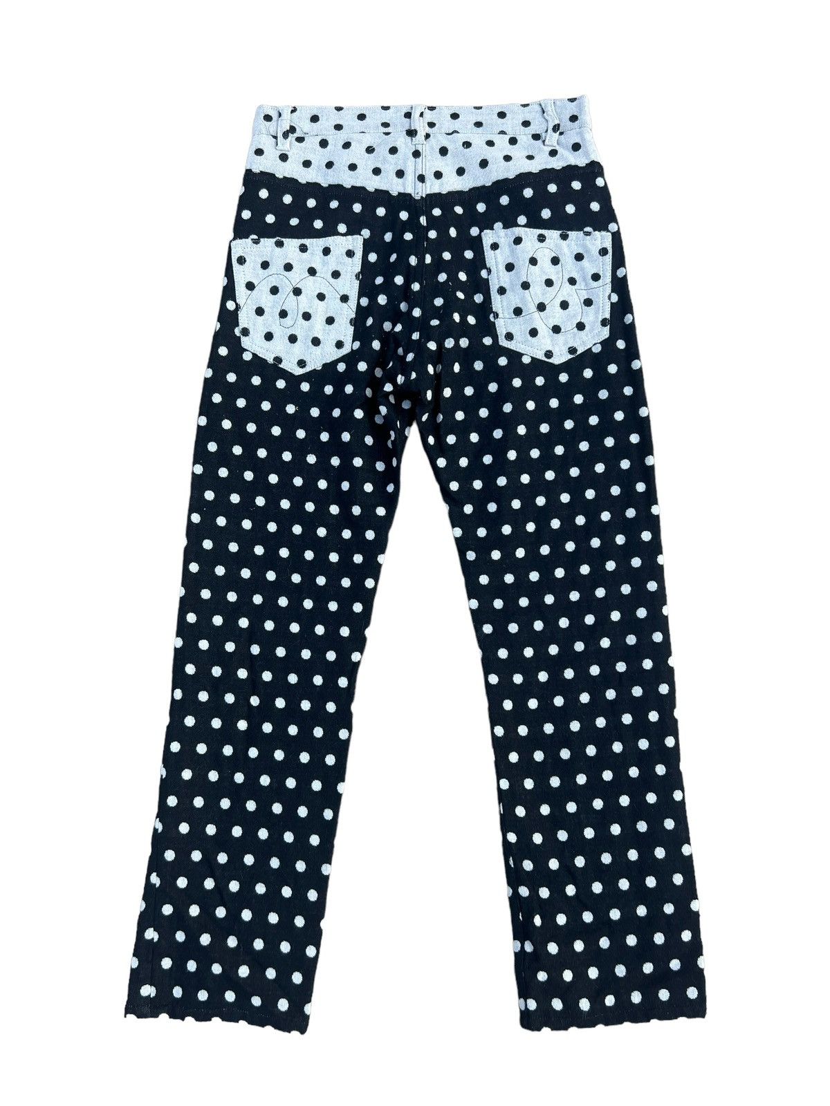 Issey Miyake Issey Miyake Mercibeaucoup All Wool Dots Pant Size US 30 / EU 46 - 2 Thumbnail