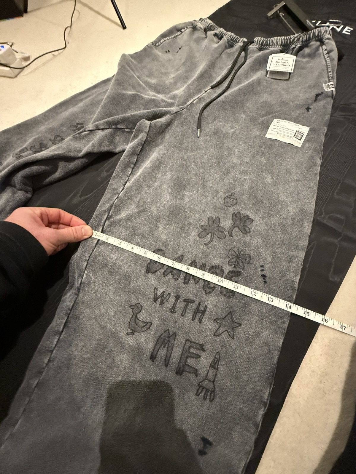 Maison MIHARA YASUHIRO Maison Mihara Yasuhiro distresses sweatpants joggers 50 BNWT Size US 34 / EU 50 - 12 Thumbnail