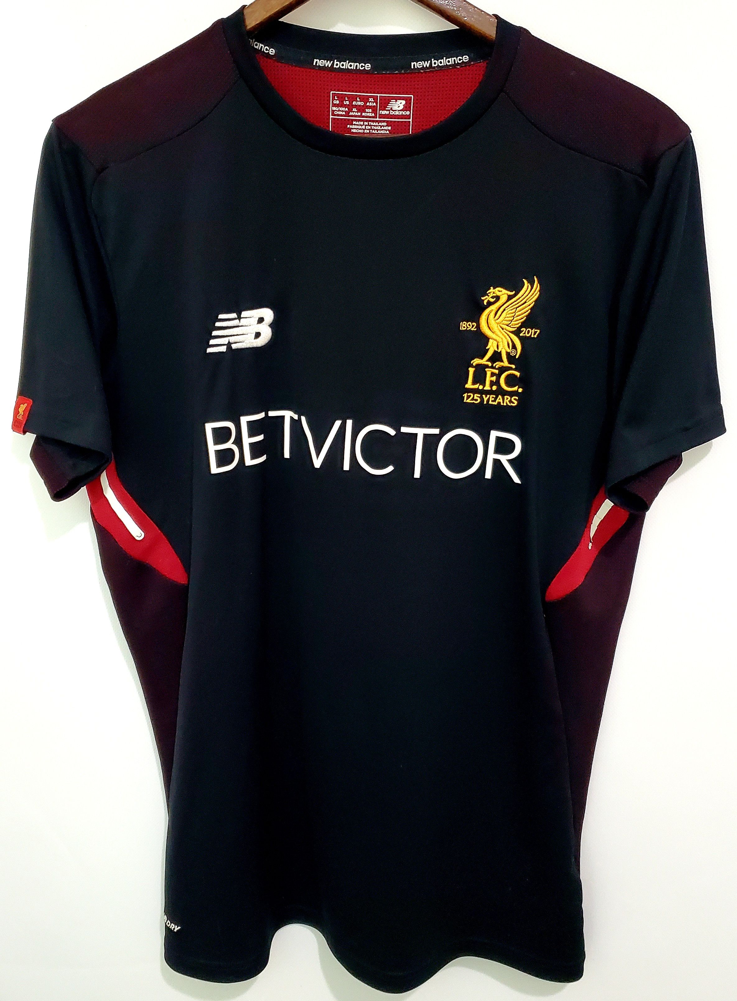 New Balance Liverpool 2017 soccer jersey 125 Years size M Size US M / EU 48-50 / 2 - 1 Thumbnail