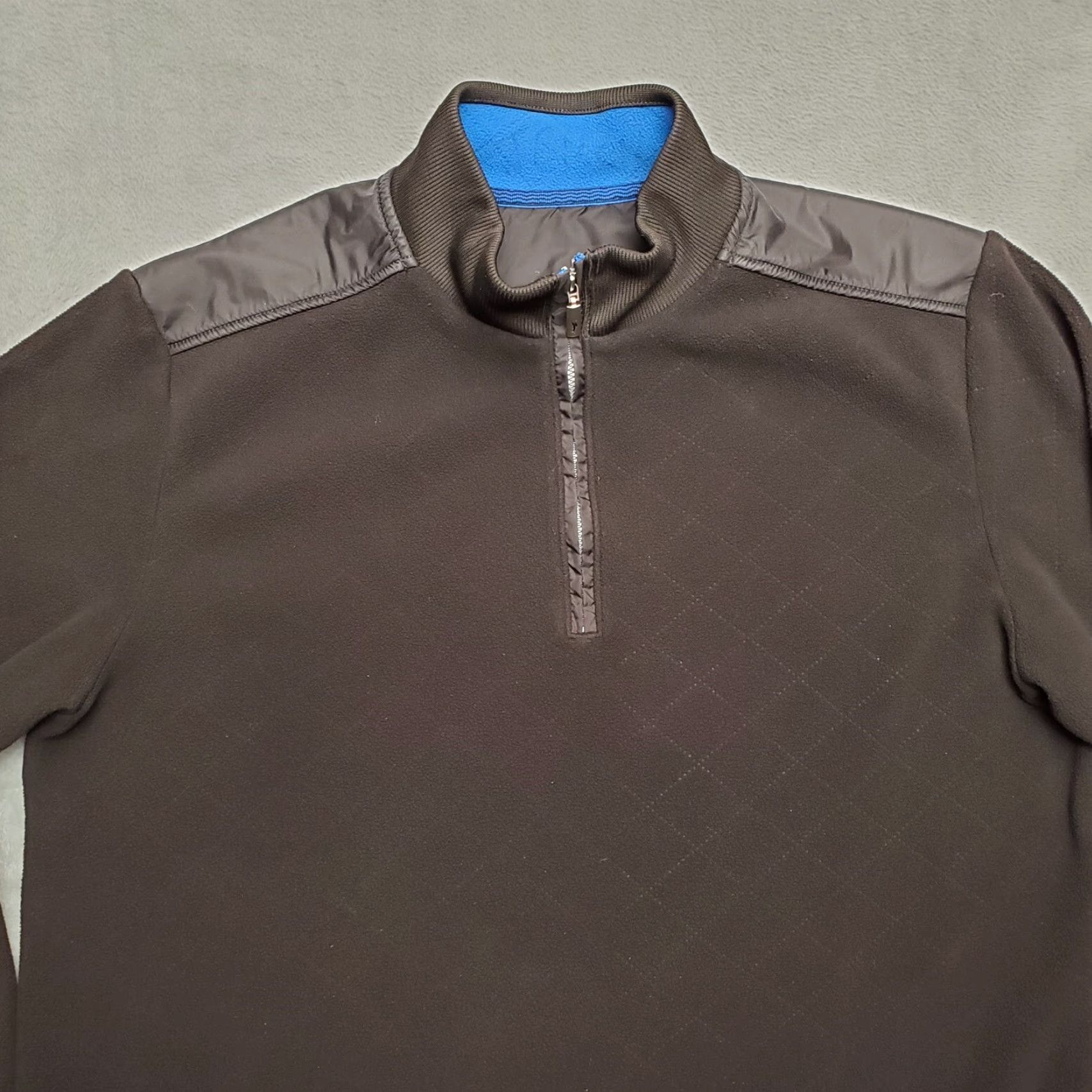 Tommy Bahama Tommy Bahama Sweater Mens Large Black 100% Polyester Long Sleeve Quarter Zip Size US L / EU 52-54 / 3 - 2 Thumbnail