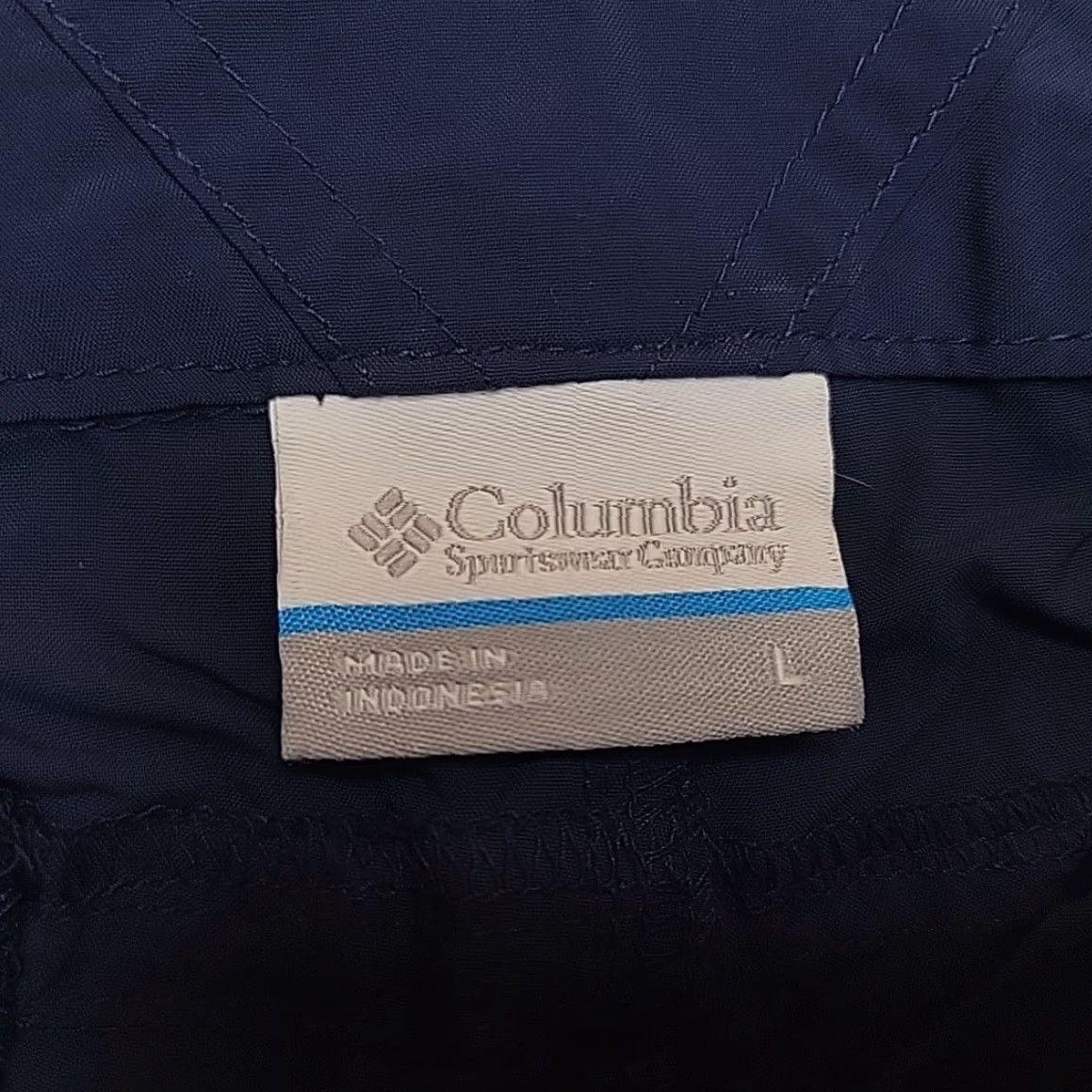 Vintage Columbia PFG Shorts Men L Blue Elastic Waist Lightweight UPF Fishing Bermuda Casual Outdoor UV Protection Size US 33 - 4 Thumbnail