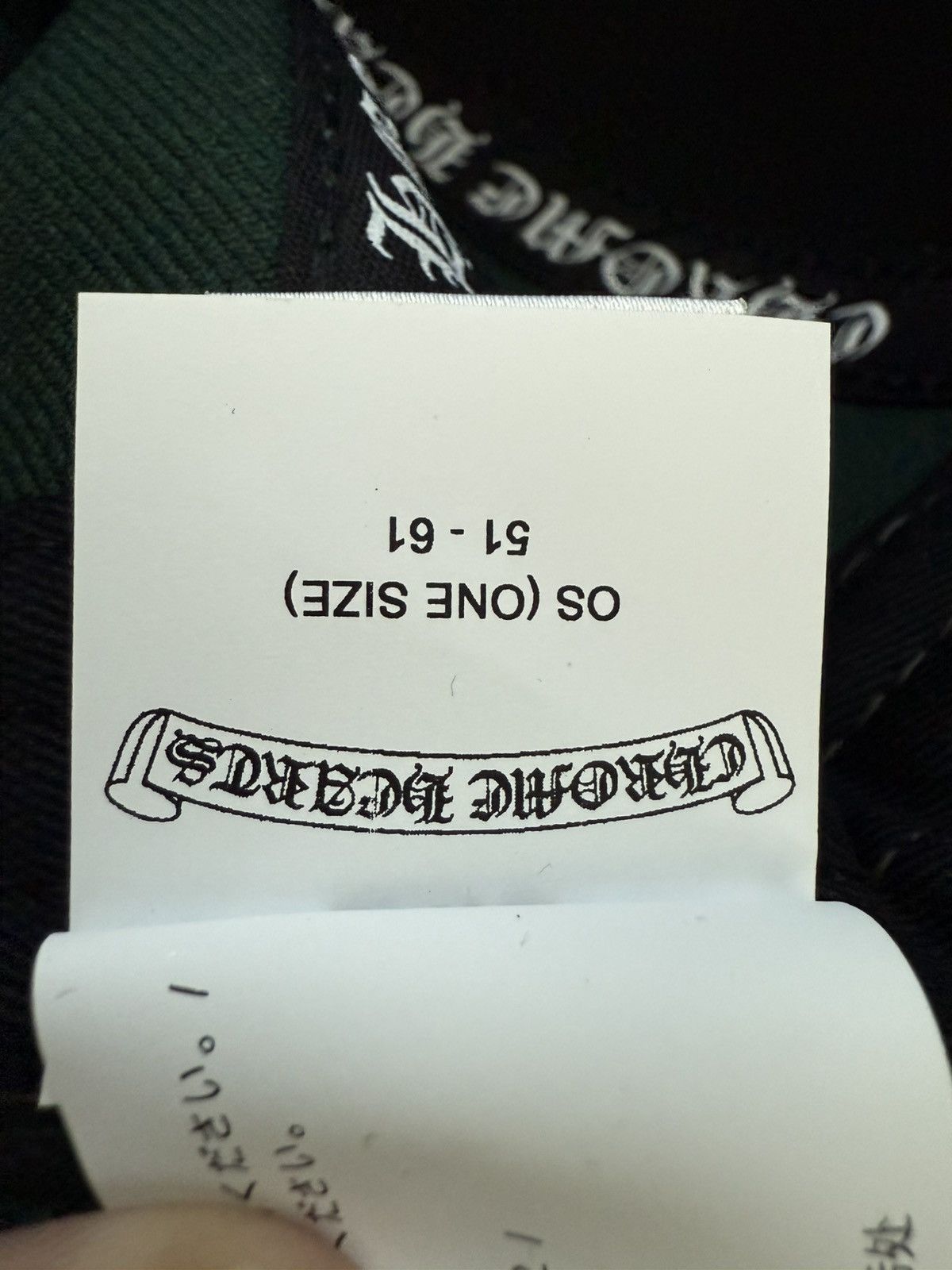 Chrome Hearts BASEBALL CH SNAPBACK DARK GREEN Size ONE SIZE - 4 Thumbnail