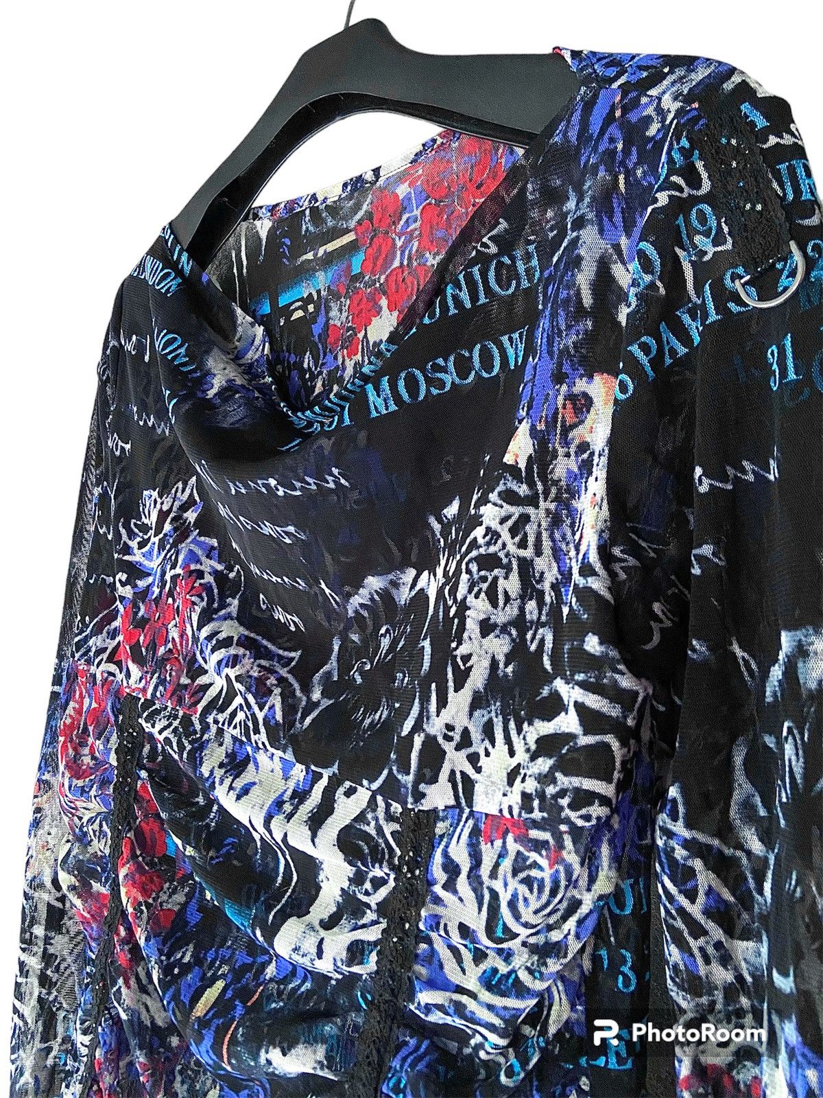 Hysteric Glamour JAPANESE MESH TOP ART PRINTED Size US XS / EU 42 / 0 - 6 Thumbnail