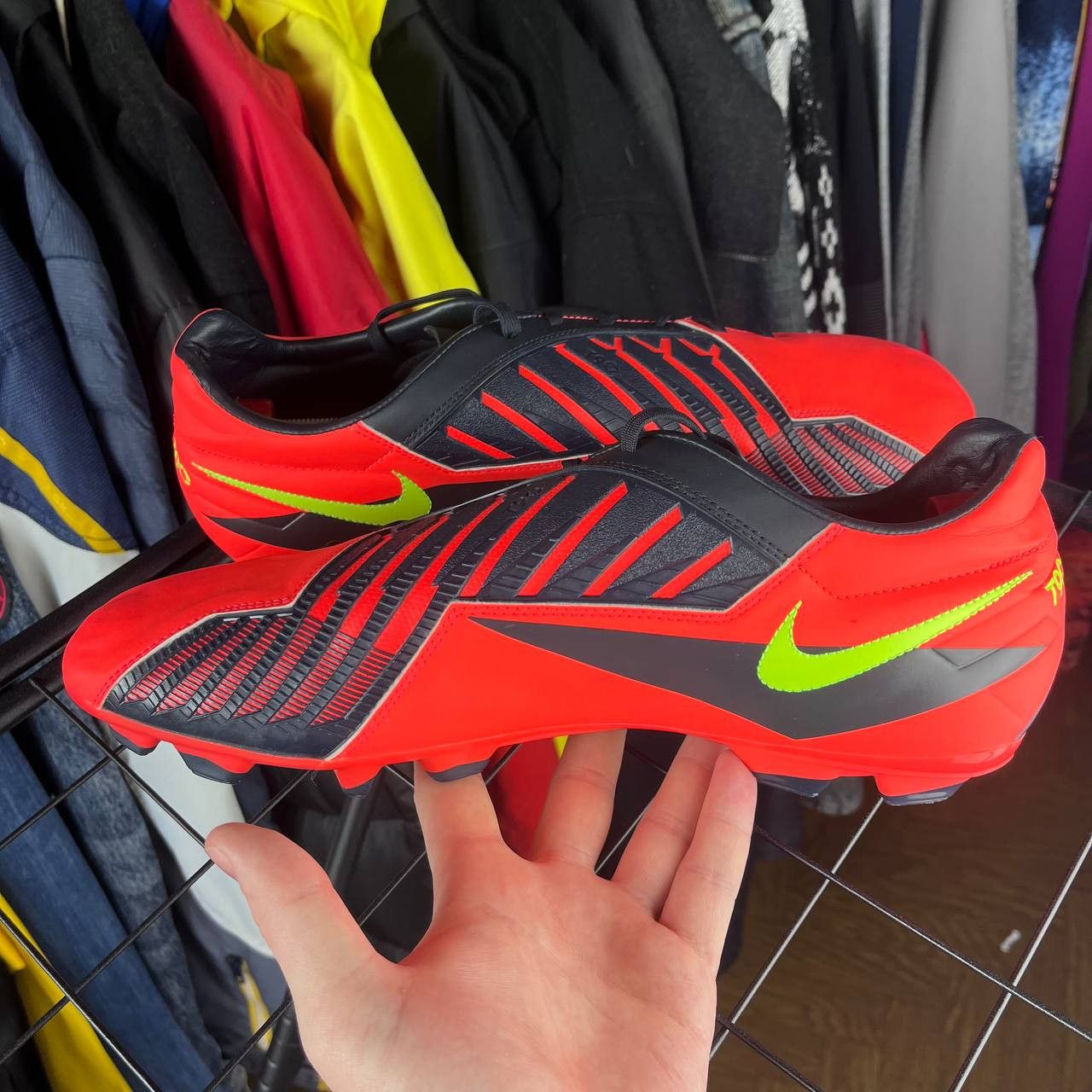 Nike Nike Total 90 T90 Shoot IV FG Boots Soccer Cleats Size US 13 / EU 46 - 6 Thumbnail