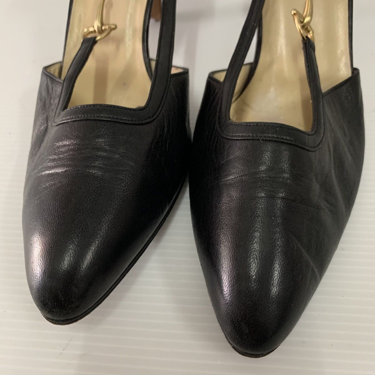 Gucci Gucci Leather Heels Size US 9 / IT 39 - 3 Thumbnail