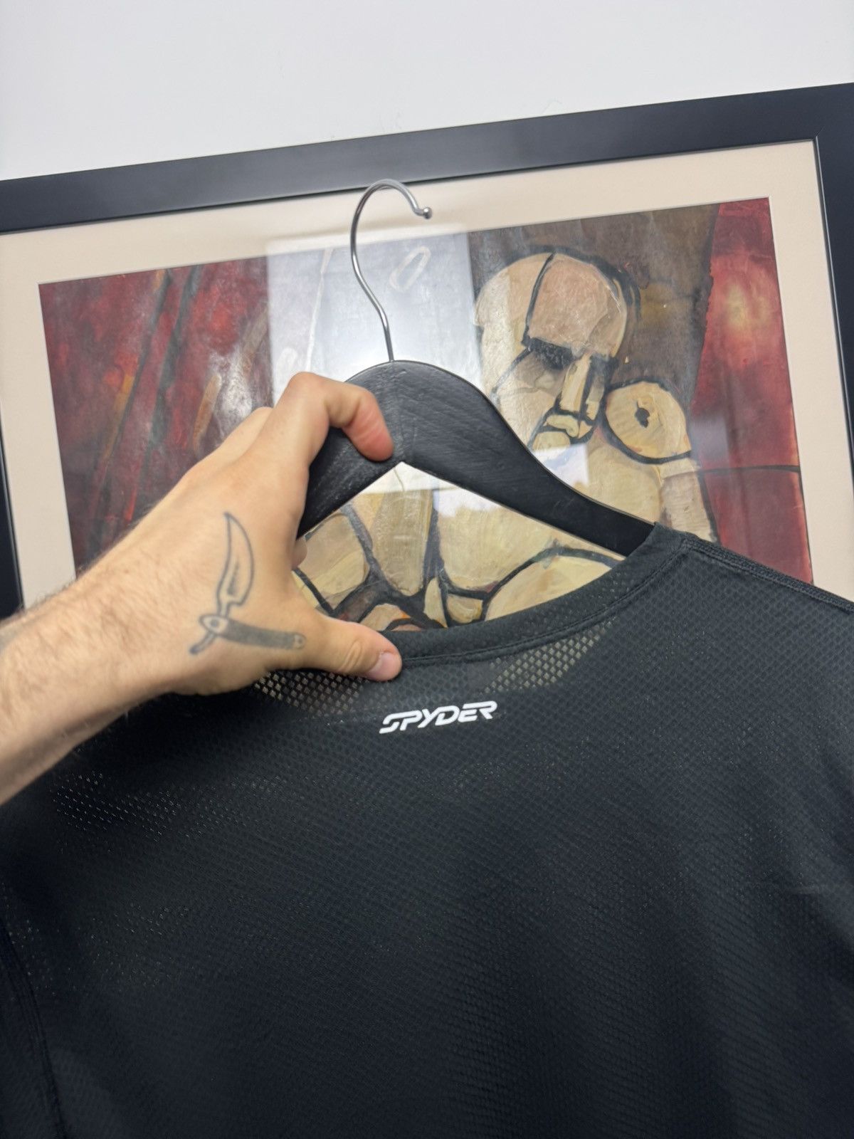 Spyder Vintage Y2k Spyder Spiderweb Active Top Spider Sport Tshirt Size US L / EU 52-54 / 3 - 2 Thumbnail
