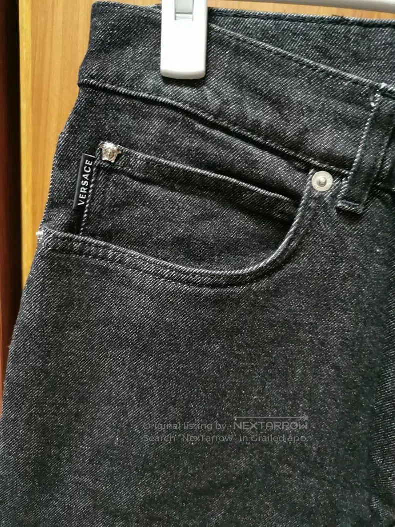 Versace Versace Black jeans Size US 33 - 3 Thumbnail