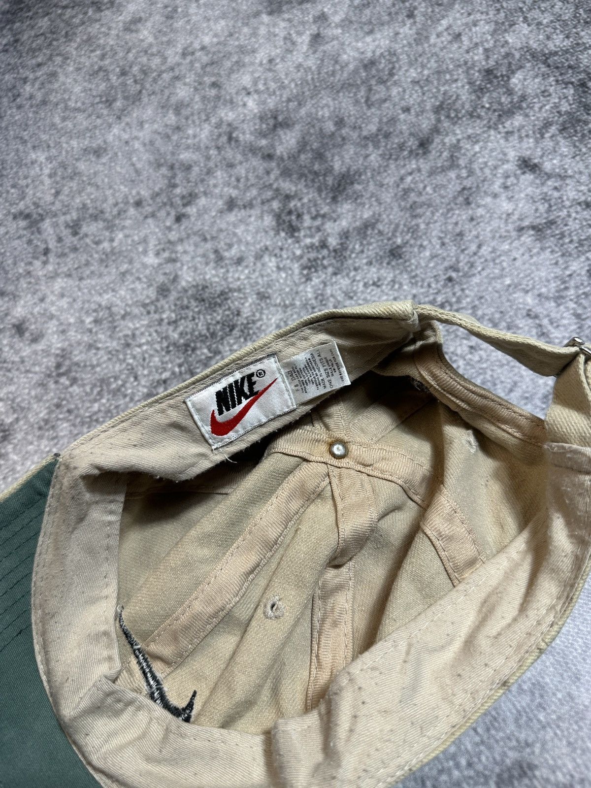Nike × Vintage Y2K Vintage Nike Cap Swoosh Streetwear Logo 90s Casual Hat Size ONE SIZE - 4 Thumbnail