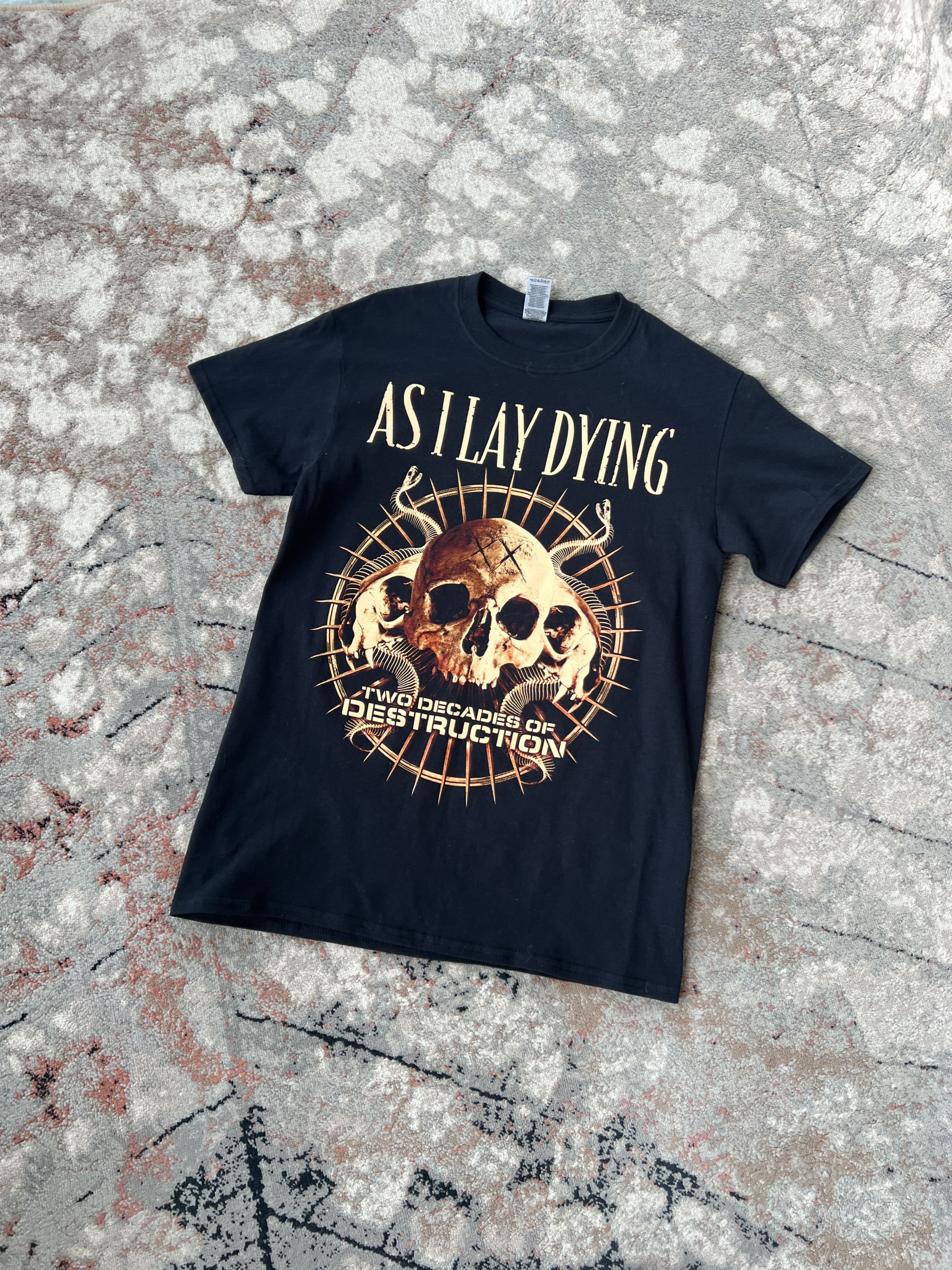 Band Tees Asilay Dying Two Decades Of Destruction Tee Size US S / EU 44-46 / 1 - 1 Thumbnail