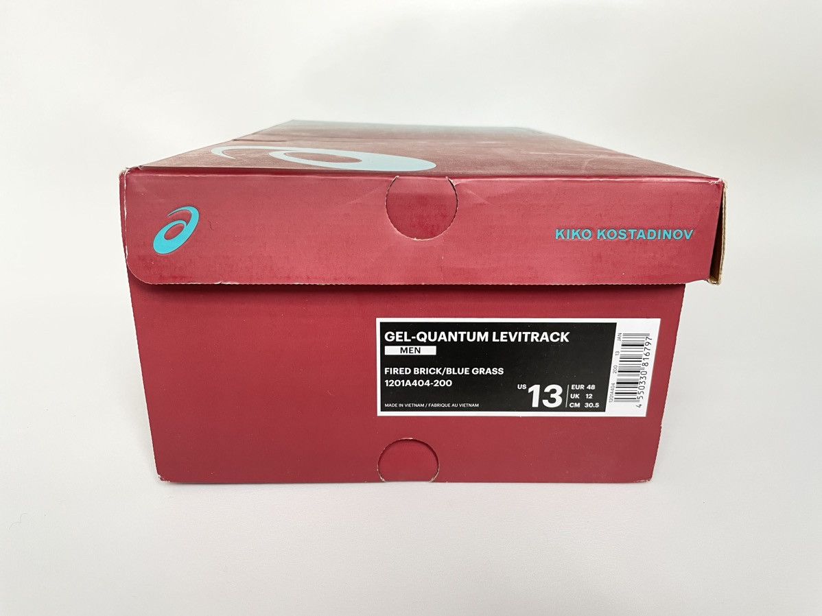 Asics × Kiko Kostadinov Gel-Quantum Levitrack Red Brick / Blue Grass Size US 13 / EU 46 - 18 Thumbnail