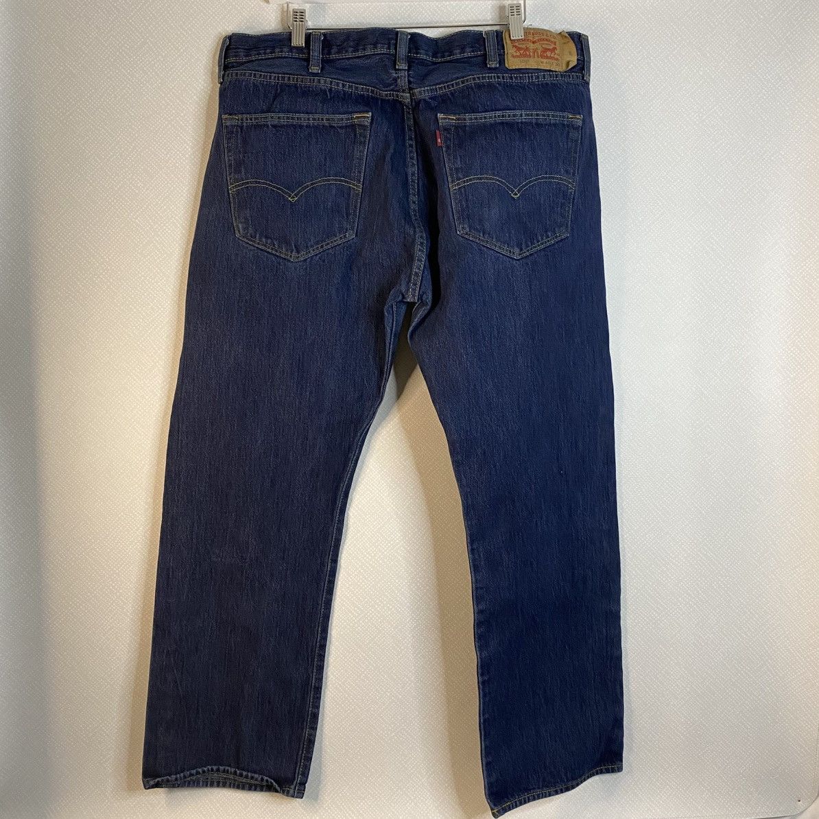 Levi's Levi's 501 Jeans Mens Blank Red Tag Straight Leg 40/30 EUC Size US 40 / EU 56 - 3 Thumbnail