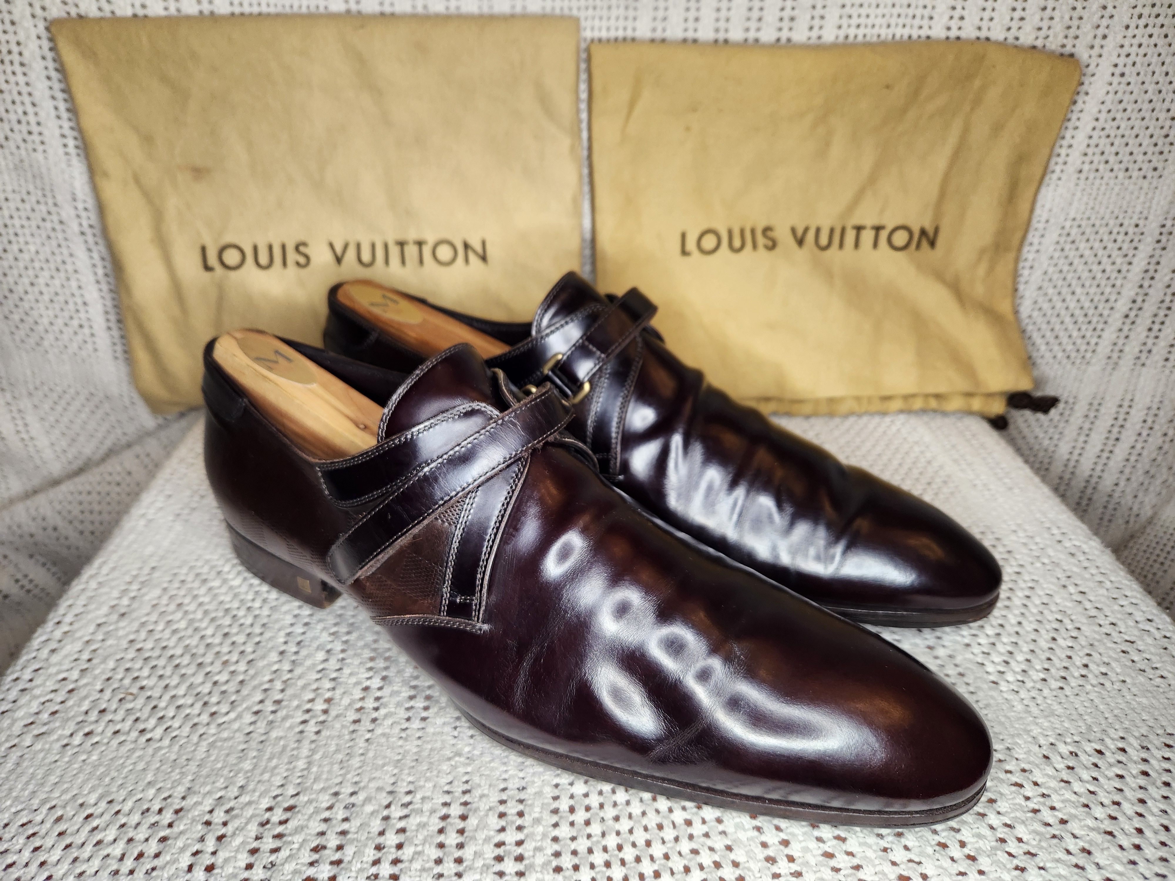 Louis Vuitton monk hook and loop strap Size US 13 / EU 46 - 2 Thumbnail