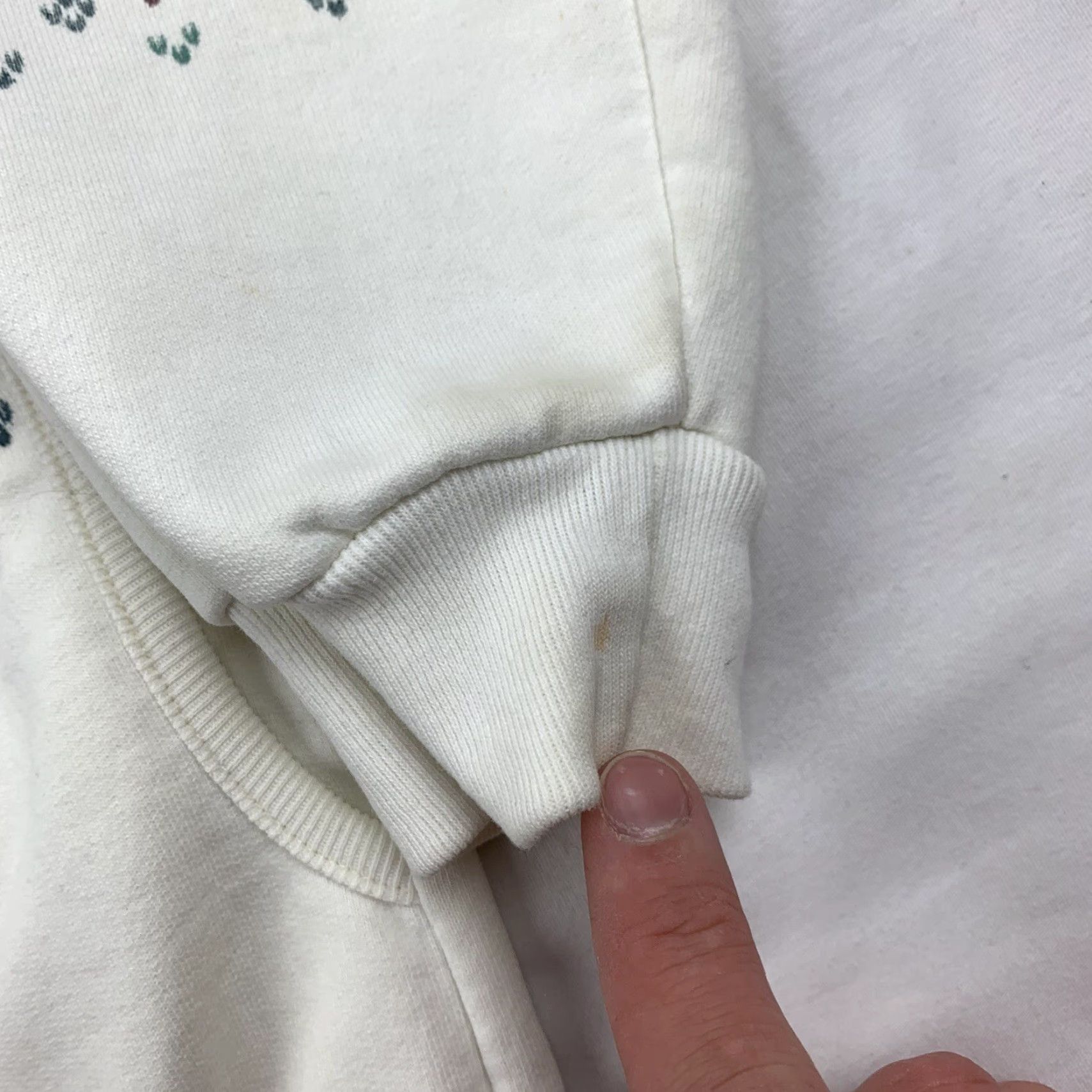 Vintage VINTAGE Woolrich Sweatshirt Womens Large White 90s Outdoor Button Up Long Sleeve Crew Neck Activewear Size L / US 10 / IT 46 - 6 Thumbnail
