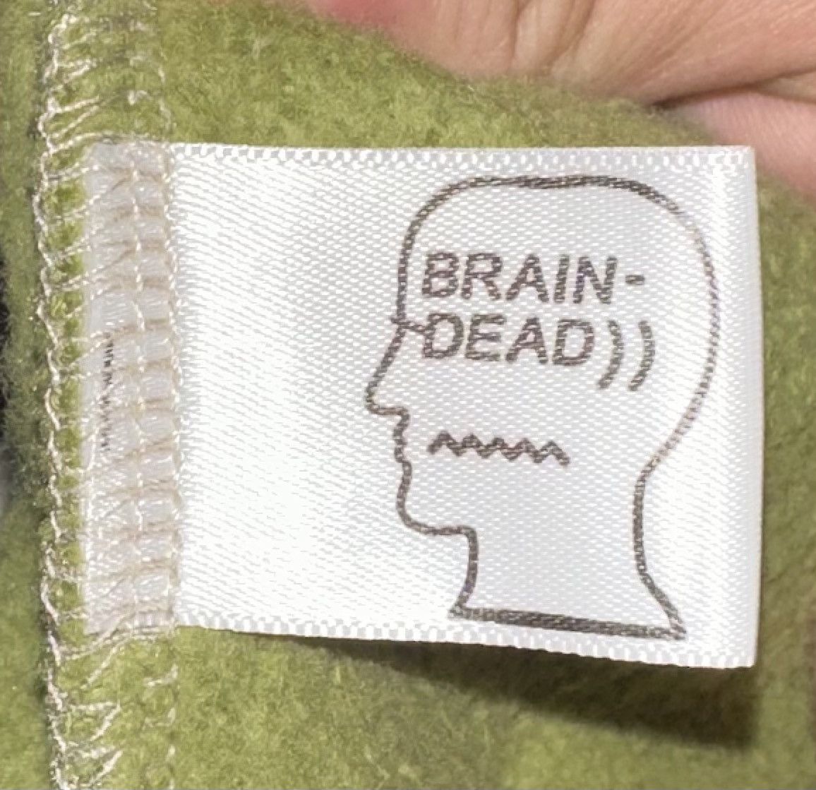 Brain Dead Brain Dead Mendoza Cropped Hooded Sweatshirt Size US M / EU 48-50 / 2 - 5 Thumbnail