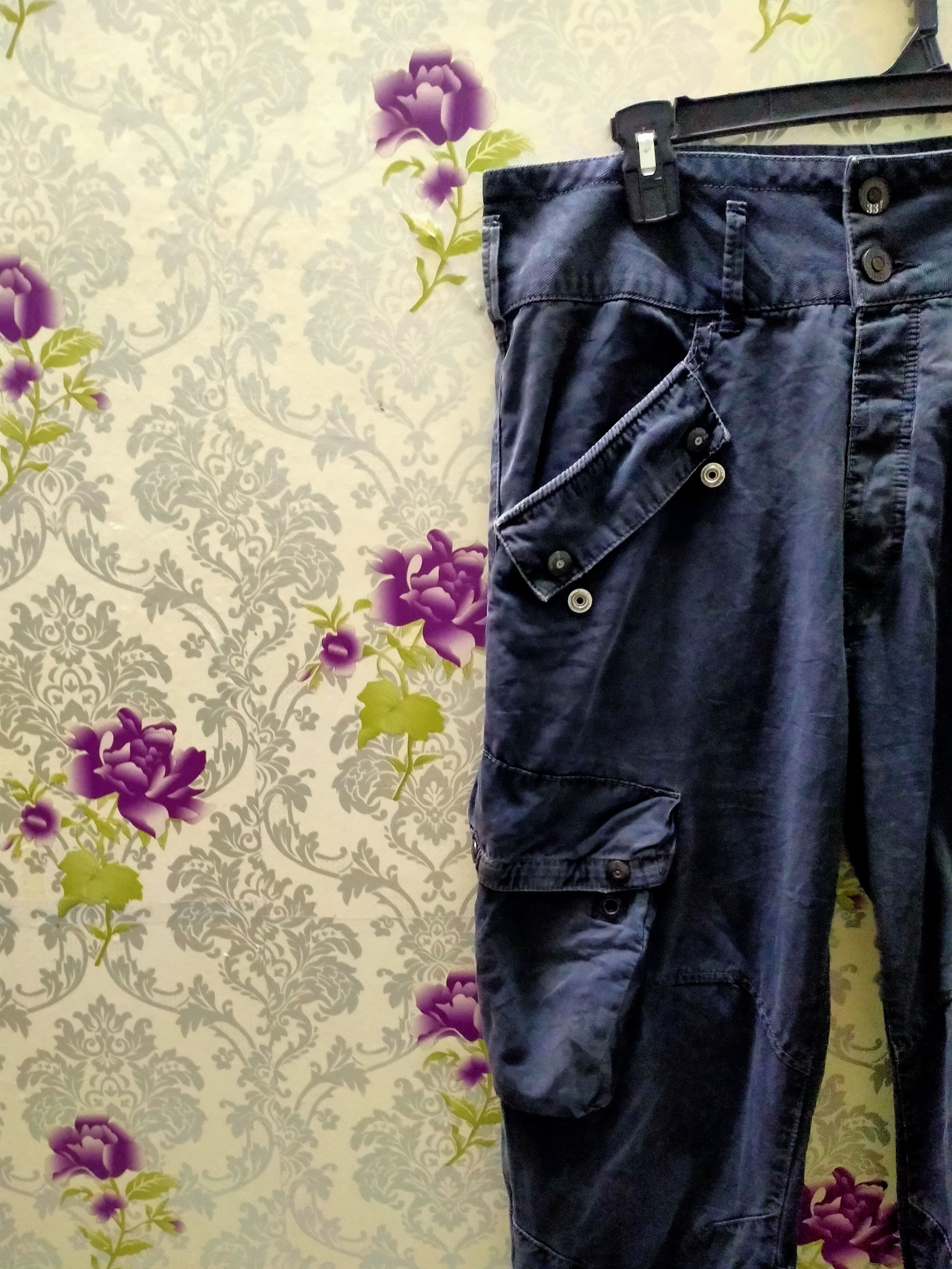G-Star G start raw denim cargo multi pocket Size US 33 - 3 Thumbnail