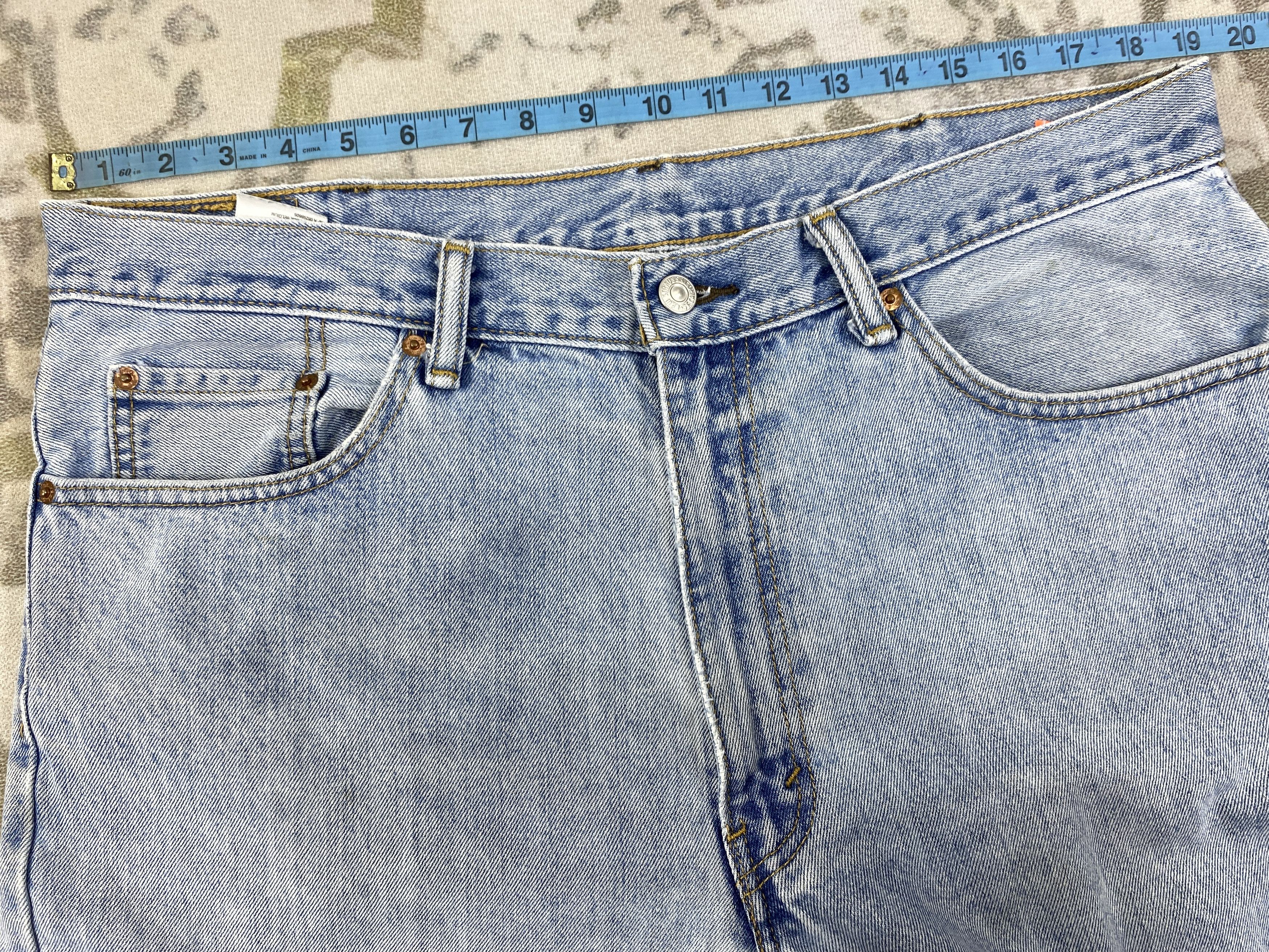 Levi's Mid Blue Vintage Levi's 550 Jeans 38x31.5 Denim -SJ010 Size US 38 / EU 54 - 5 Thumbnail