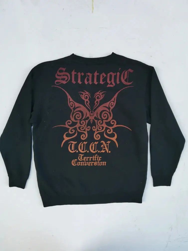 Japanese Brand Rare!!! Terrible Darkness Big Logo Sweatshirt Size US L / EU 52-54 / 3 - 2 Thumbnail