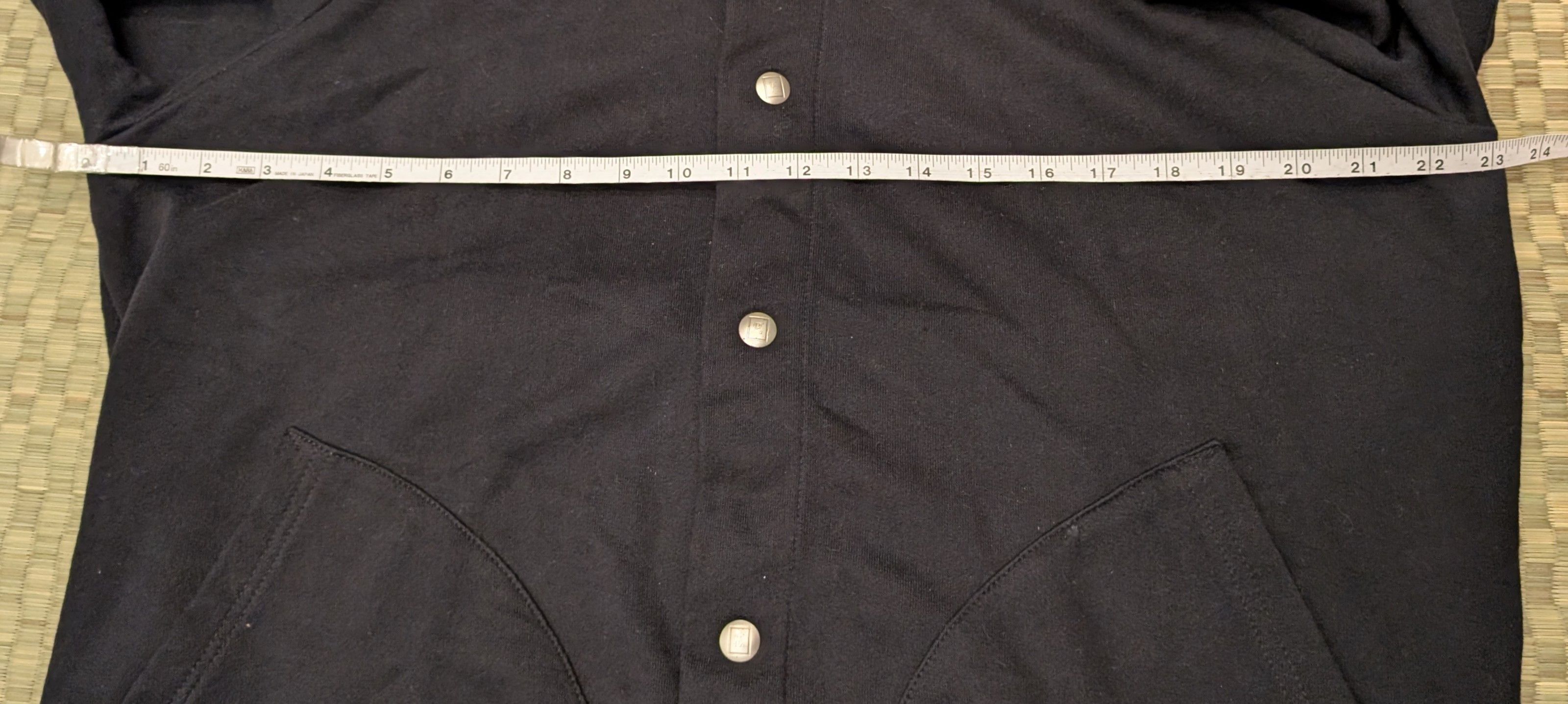 Freeman Freeman Seattle Snap Button Terry Hoodie Black Made in USA Size US M / EU 48-50 / 2 - 5 Thumbnail