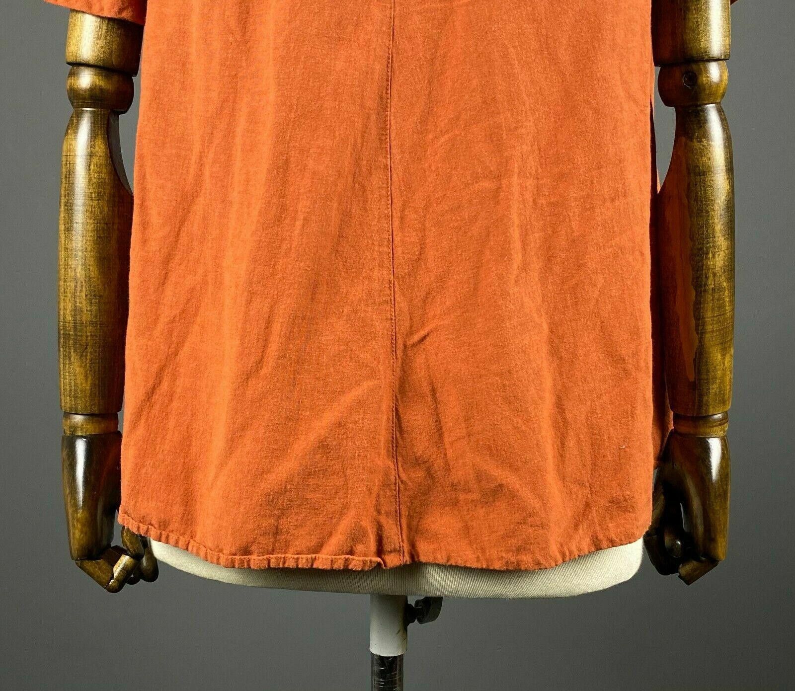 Designer Gudrun Sjöden Orange Button Up Cardigan Sweater Size S Size S / US 4 / IT 40 - 7 Thumbnail