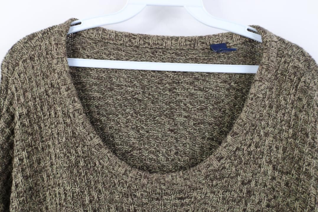 Vintage Vintage 90s Streetwear Thermal Ribbed Knit Crewneck Sweater Size US XXL / EU 58 / 5 - 5 Thumbnail