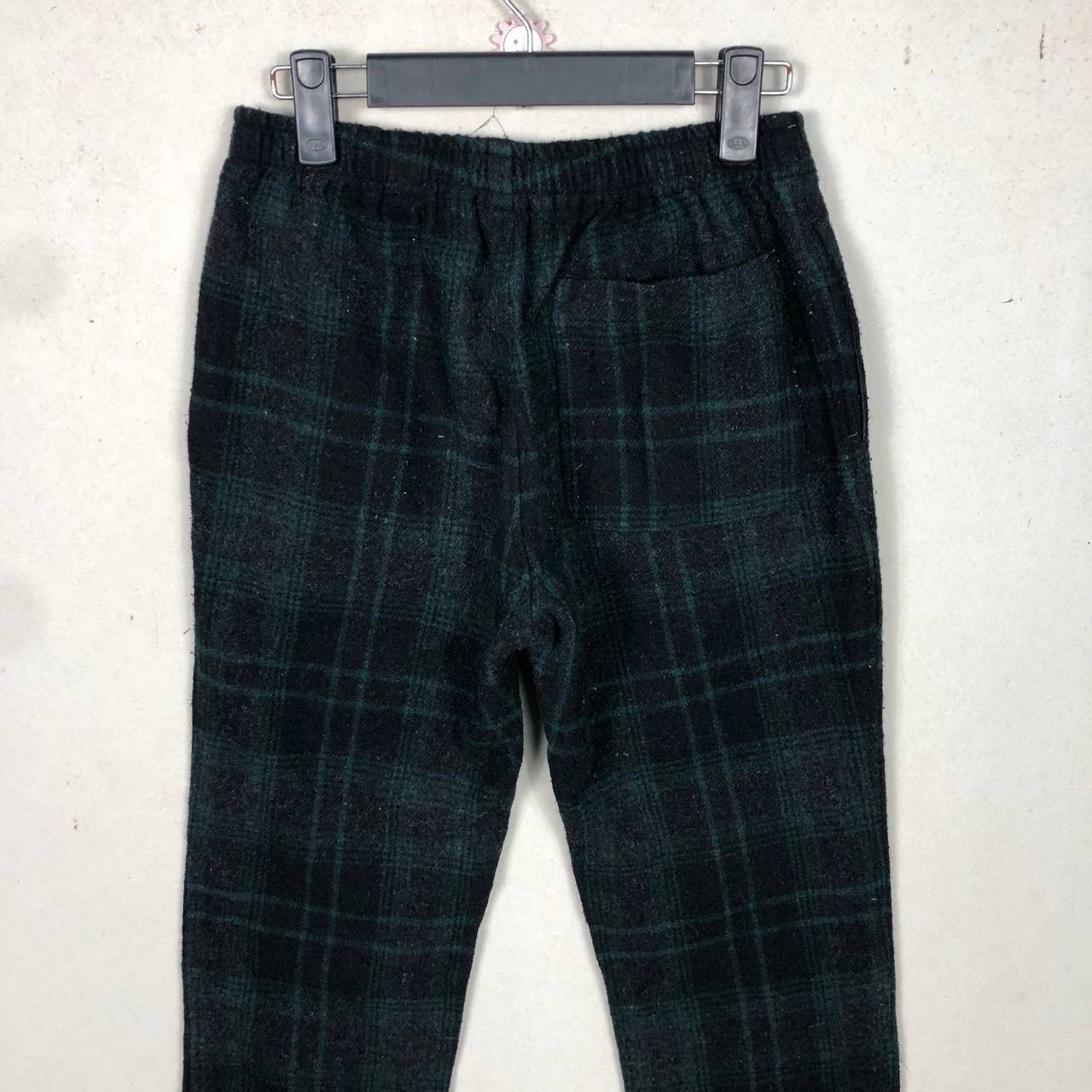 White Mountaineering White Mountaineering Wool Check Tartan Trousers Pants Size US 30 / EU 46 - 4 Thumbnail