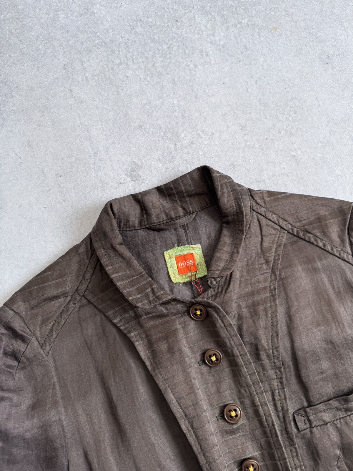 Hugo Boss Vintage Hugo Boss 00s Japan Style Archive Women’s Trench Size S / US 4 / IT 40 - 4 Thumbnail