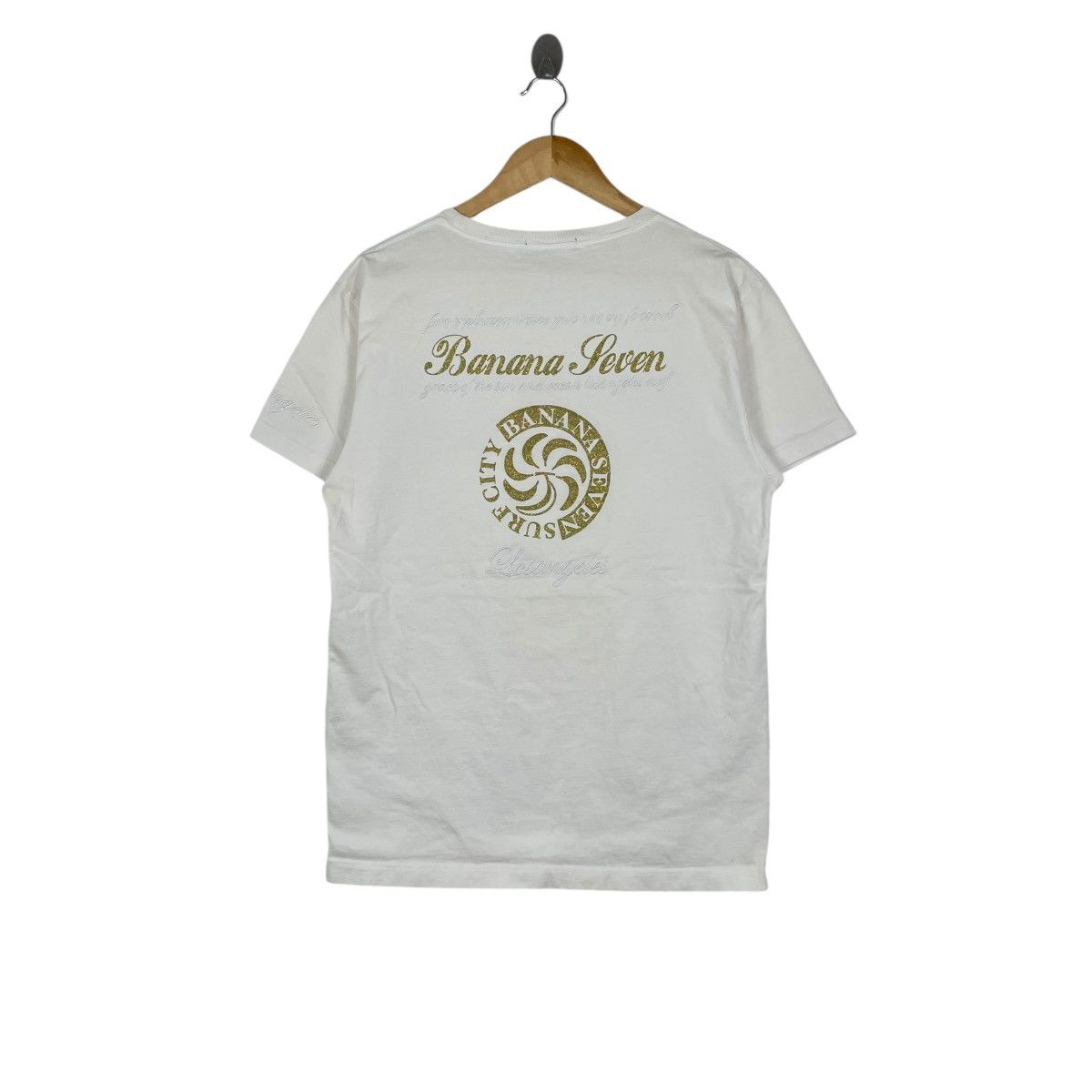 Japanese Brand Banana Seven Los Angeles Surf Tee Shirt Size US L / EU 52-54 / 3 - 6 Thumbnail