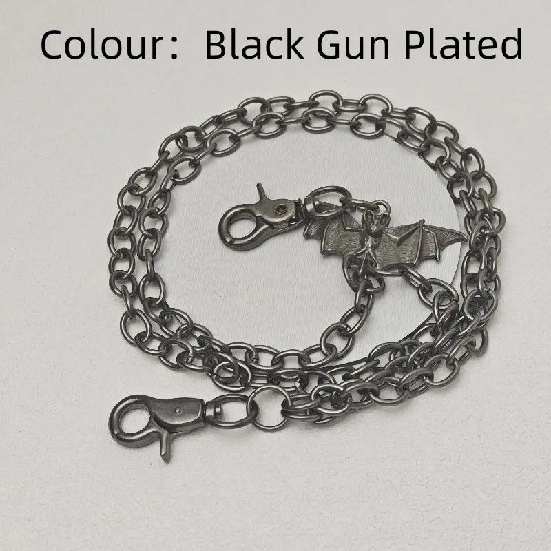 Jewelry Style Bat Gun Colour Bikers Pants Chain Size ONE SIZE - 4 Thumbnail