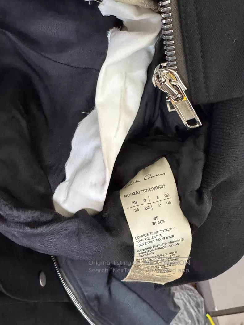 Rick Owens Rick Owens 21FW Short-Length Tatlin Padded Shoulder Down J Size XS / US 0-2 / IT 36-38 - 3 Thumbnail