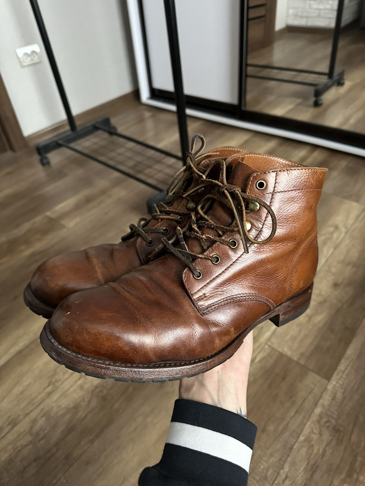 Sendra Sendra 0604 Leather Shoes Boots Size US 12 / EU 45 - 3 Thumbnail