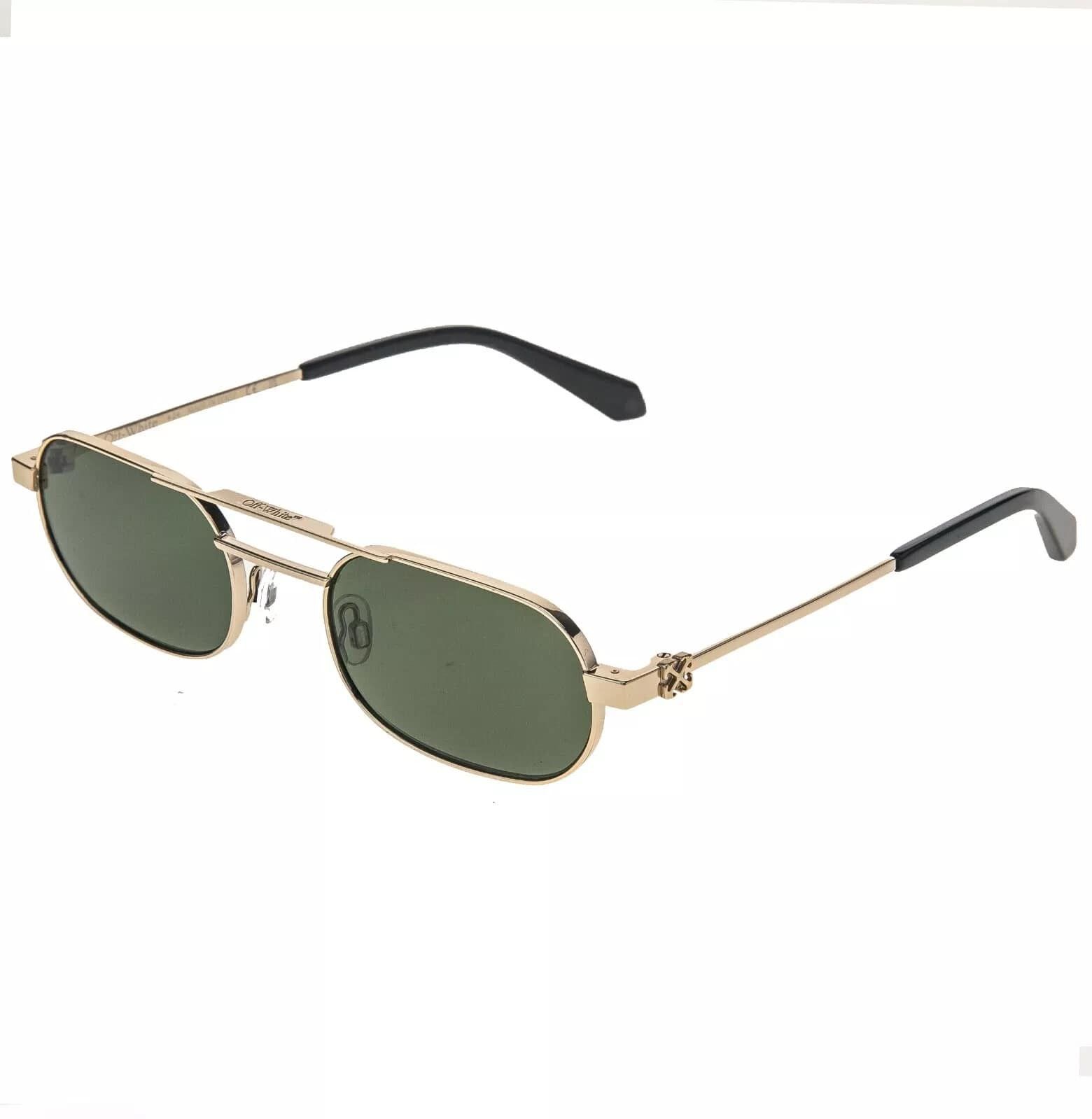 Off-White OFF-WHITE OERI123 Gold Green Square Unisex VAIDEN Logo 123 Size ONE SIZE - 4 Thumbnail