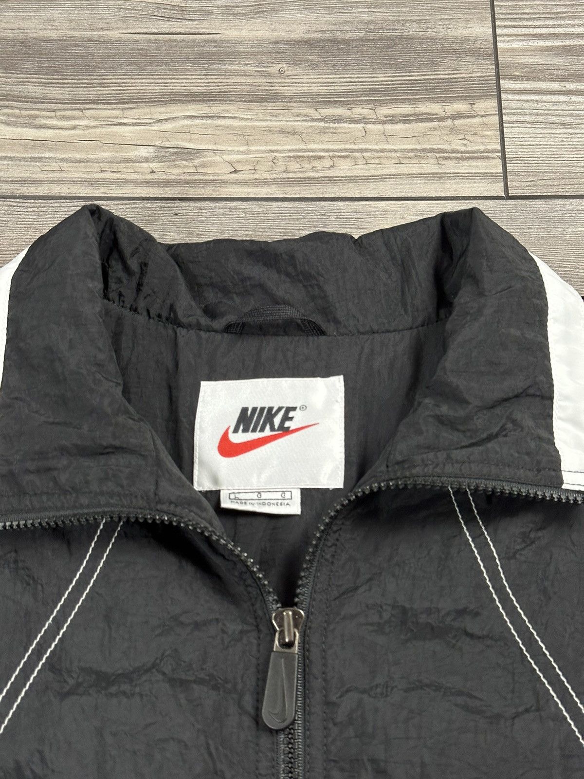 Nike Vintage 90’s Nike Full Zip Windbreaker Size US L / EU 52-54 / 3 - 4 Thumbnail
