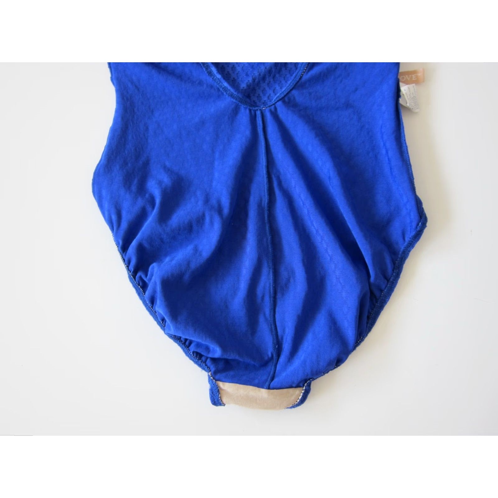 Vintage VINTAGE Le Cove Royal Blue Built In Bra One Piece Swimsuit Women Size 10 Size ONE SIZE - 5 Thumbnail