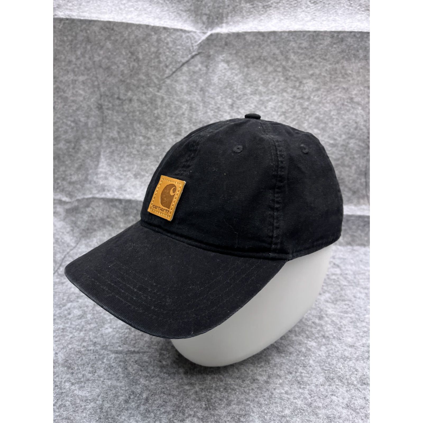 Carhartt VINTAGE Carhartt Baseball Cap Hat Adult One Size Black Cotton Logo Outdoor Workwear Size ONE SIZE - 4 Thumbnail