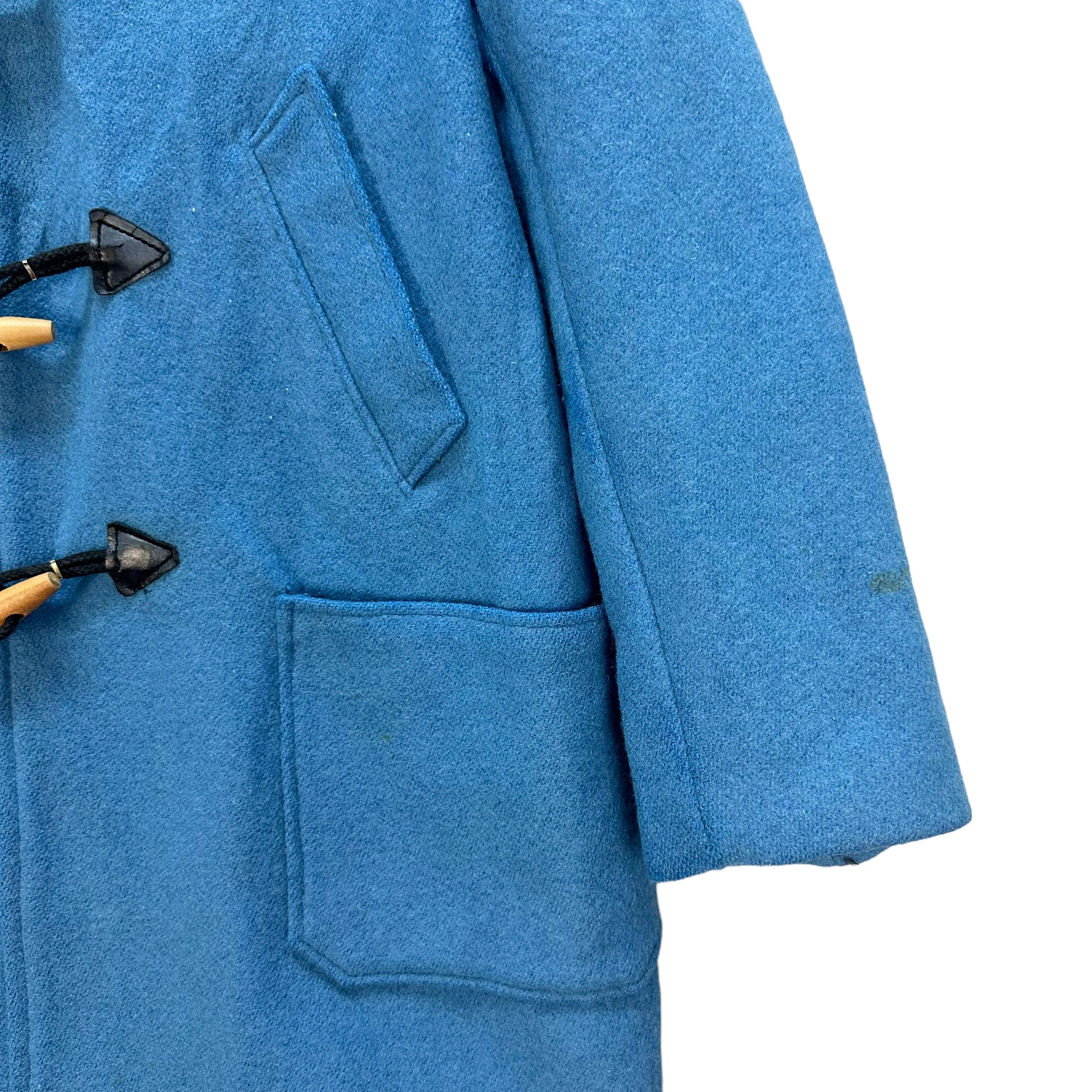 Schott VINTAGE SCHOTT MADE IN USA BLUE DUFFLE COAT #7752-168 Size US S / EU 44-46 / 1 - 6 Thumbnail