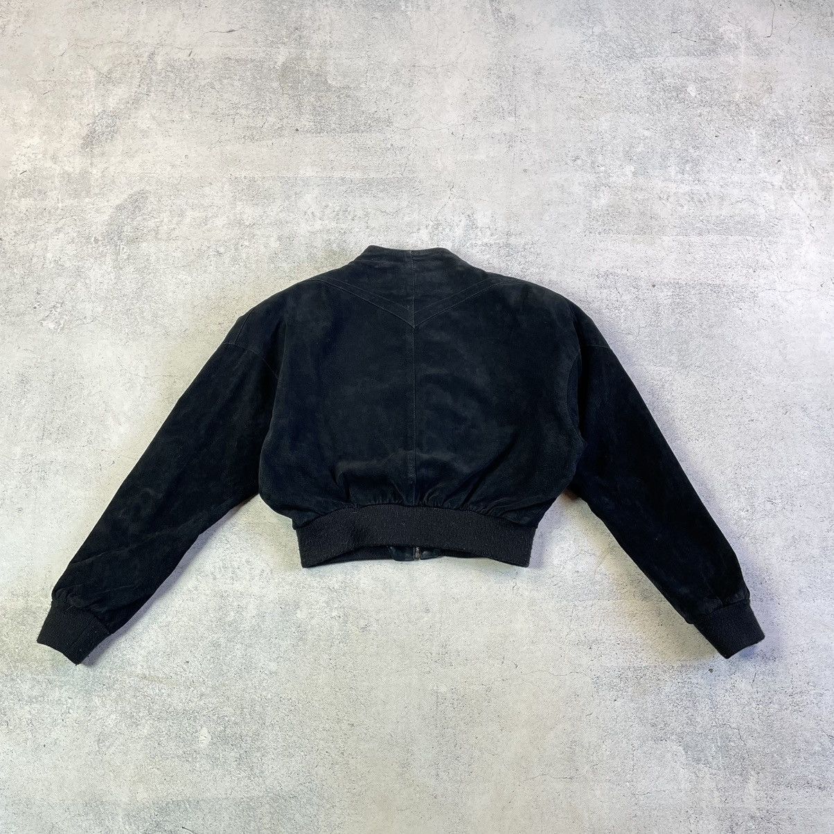 Thierry Mugler × Vintage 80’s-90’s THIERRY MUGLER ARCHIVE CROPPED BOMBER JACKET Size M / US 6-8 / IT 42-44 - 11 Thumbnail