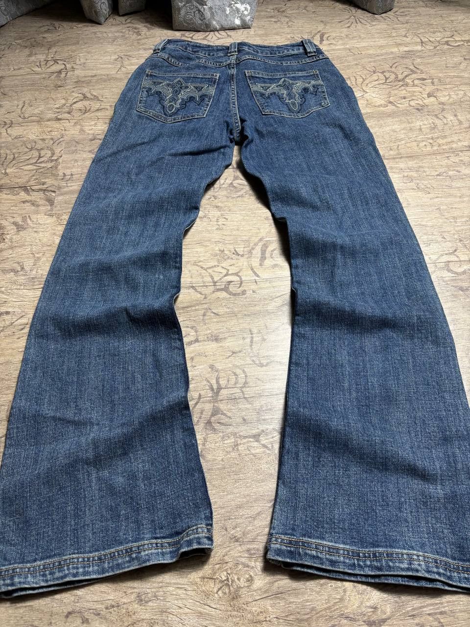 Japanese Brand VTG💥 Flare Goa IfSixWasNine vibe! Japanese Jeans Size US 29 - 3 Thumbnail