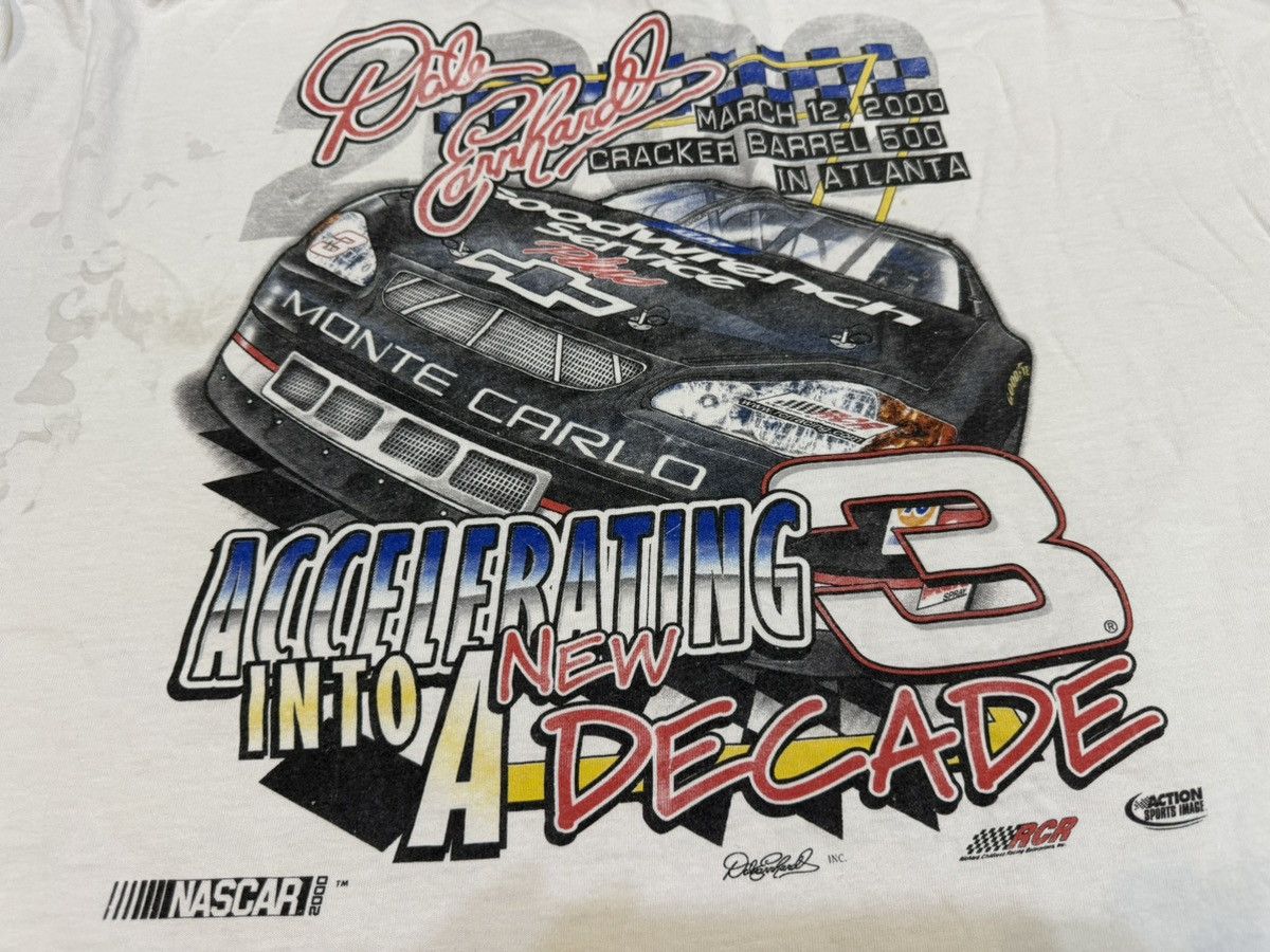 Vintage Vintage 2000s NASCAR Dale Earnhardt Racing T Shirt Ferrari Size US XXL / EU 58 / 5 - 10 Thumbnail