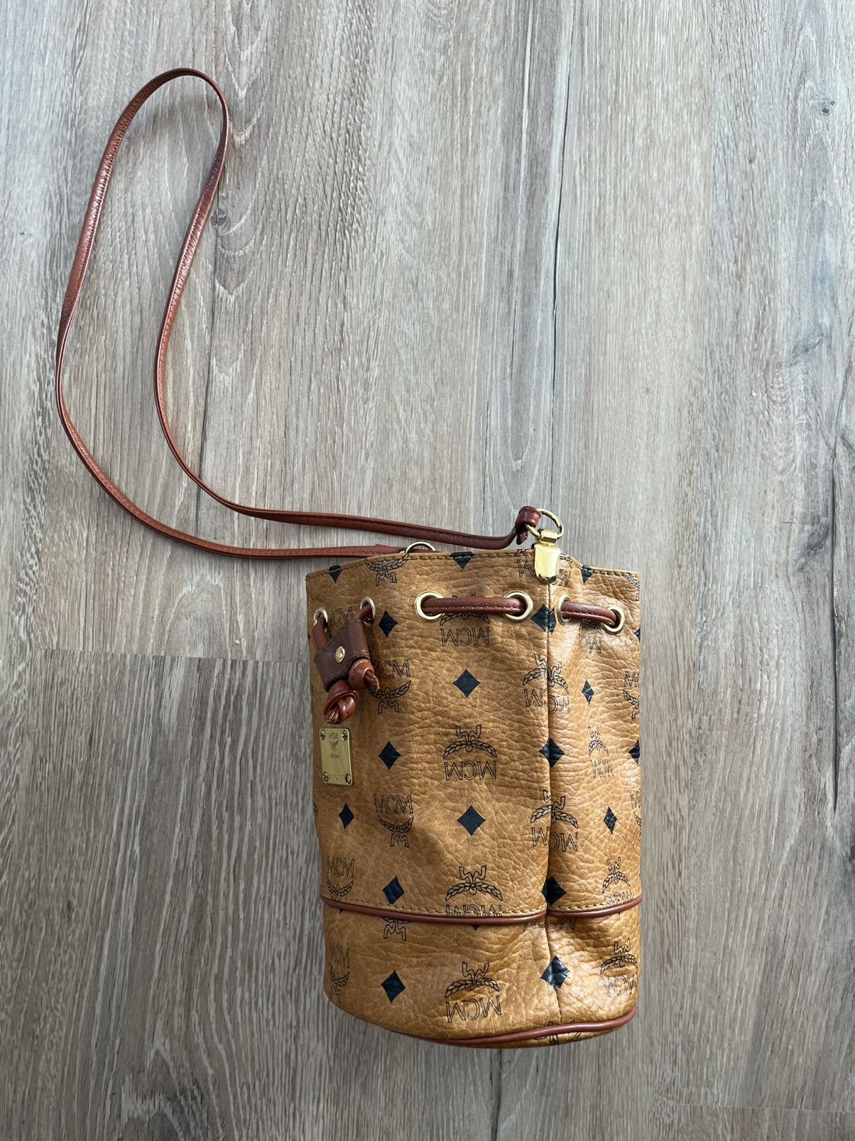 MCM MCM shoulder leather bag rare luxury designer fashion Size ONE SIZE - 9 Thumbnail