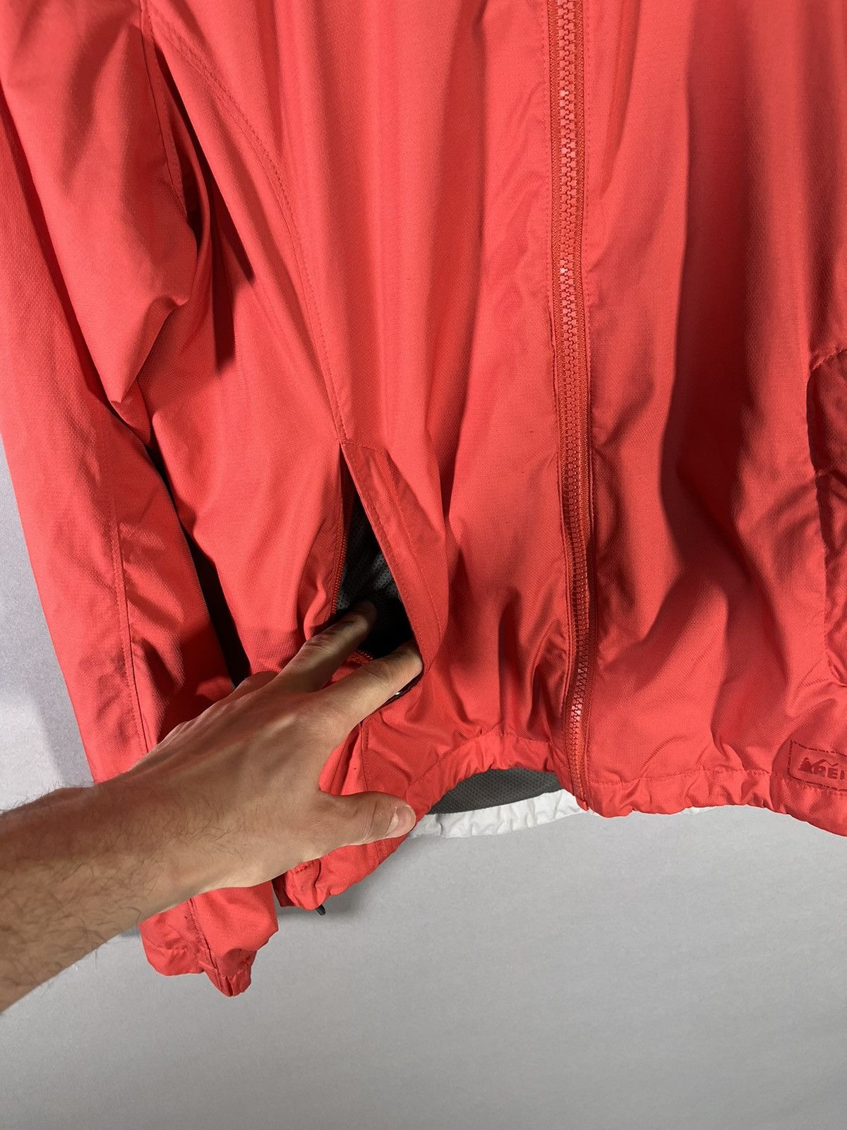 The North Face REI Raincoat Shell Gorpcore Goretex Red Size XS / US 0-2 / IT 36-38 - 10 Thumbnail