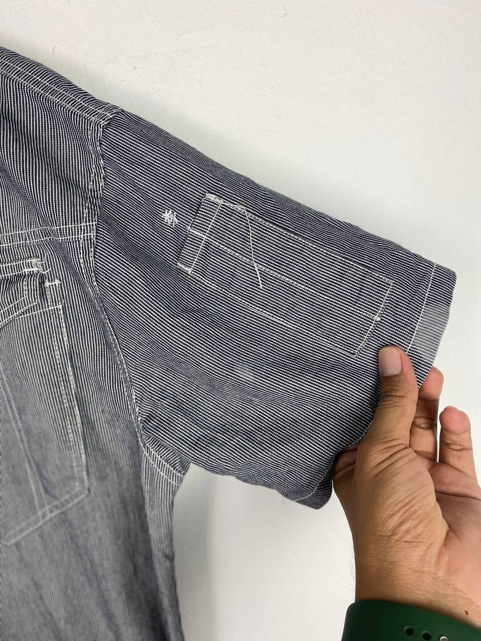 Japanese Brand fieldcore japanese brands hickory striped overalls Size US 40 / EU 56 - 7 Thumbnail