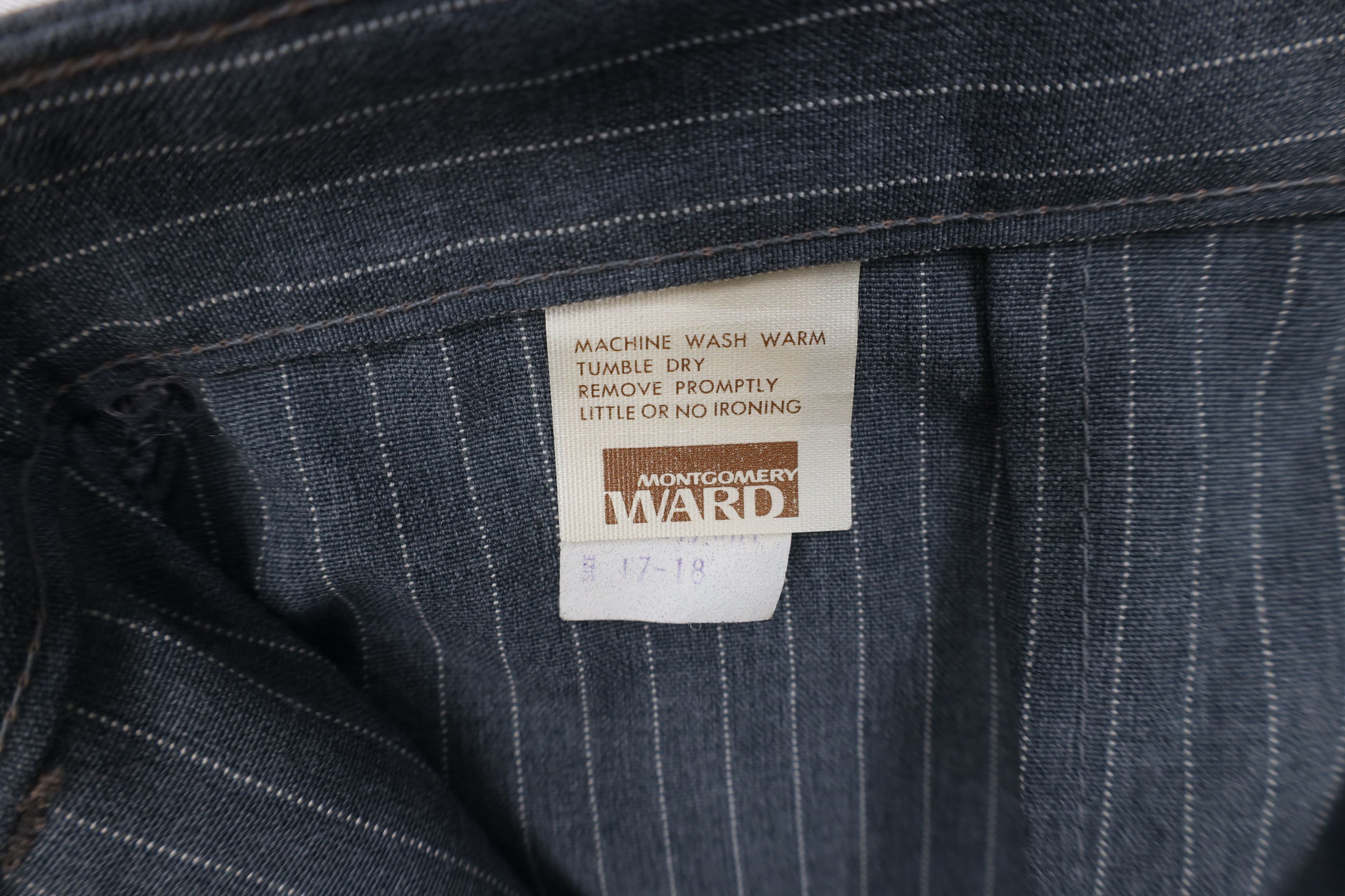 Vintage Vintage 70s Streetwear Knit Flared Wide Leg Chino Pants Size 40" / US 18 - 7 Thumbnail