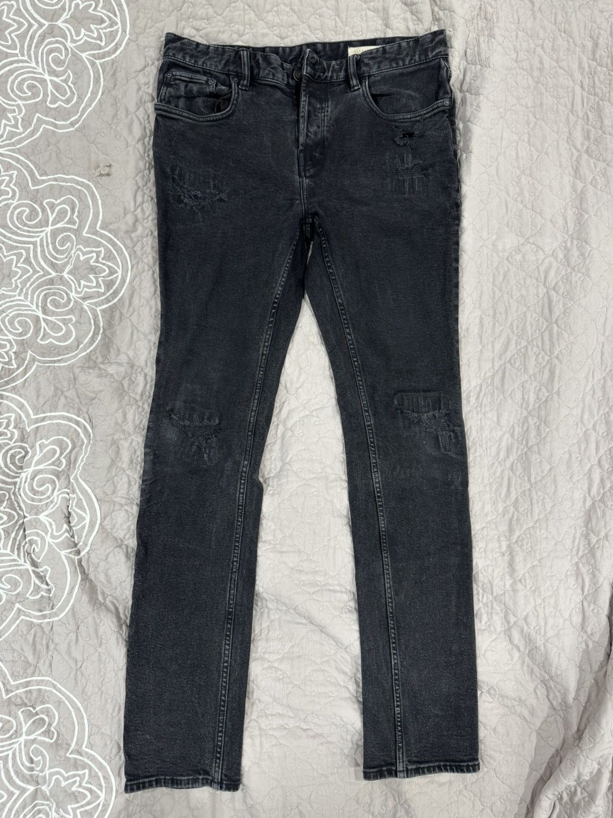 Allsaints Allsaints Cigarette Denim Size US 32 / EU 48 - 1 Thumbnail