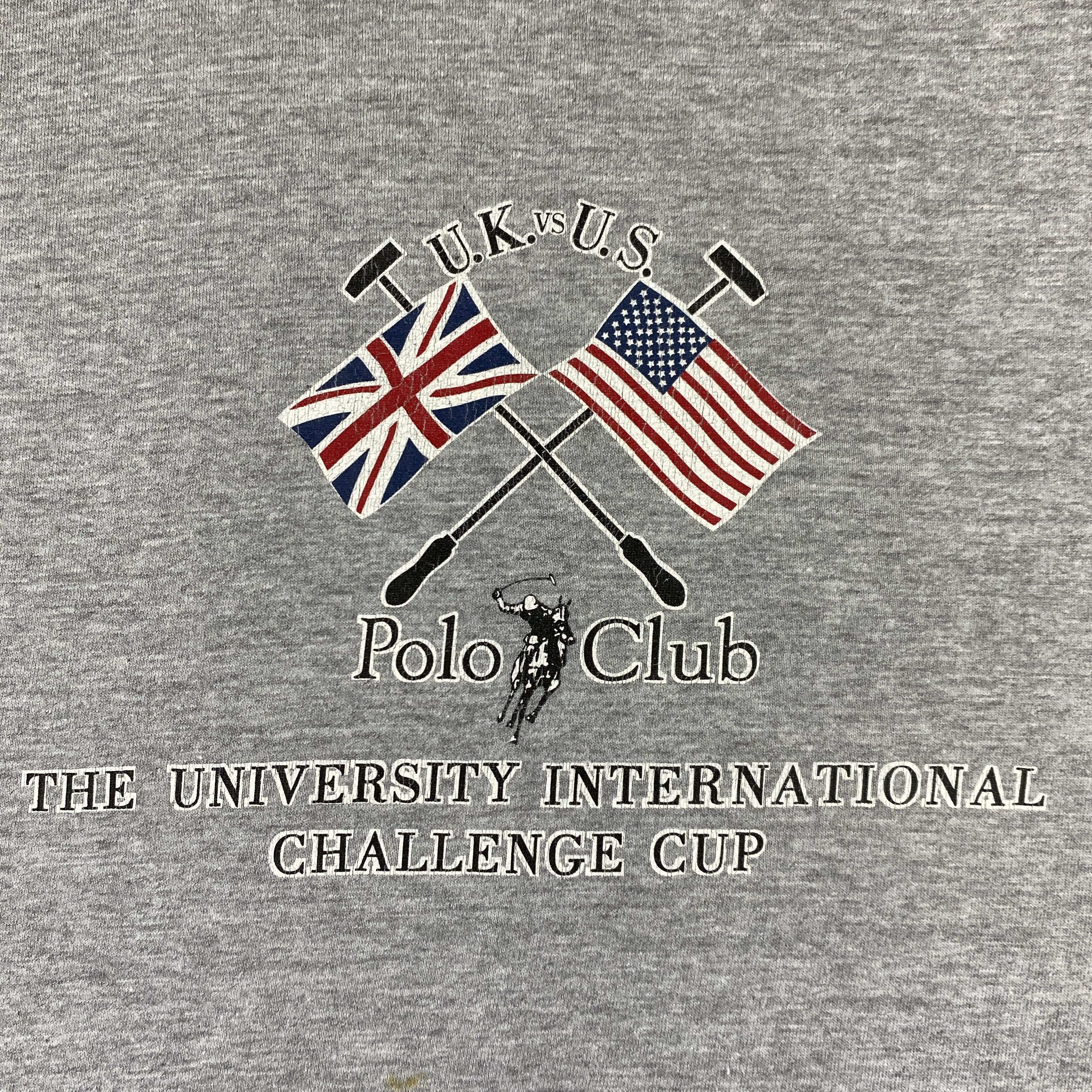Polo Ralph Lauren Vintage Polo Club T-Shirt - L054 Size US L / EU 52-54 / 3 - 3 Thumbnail