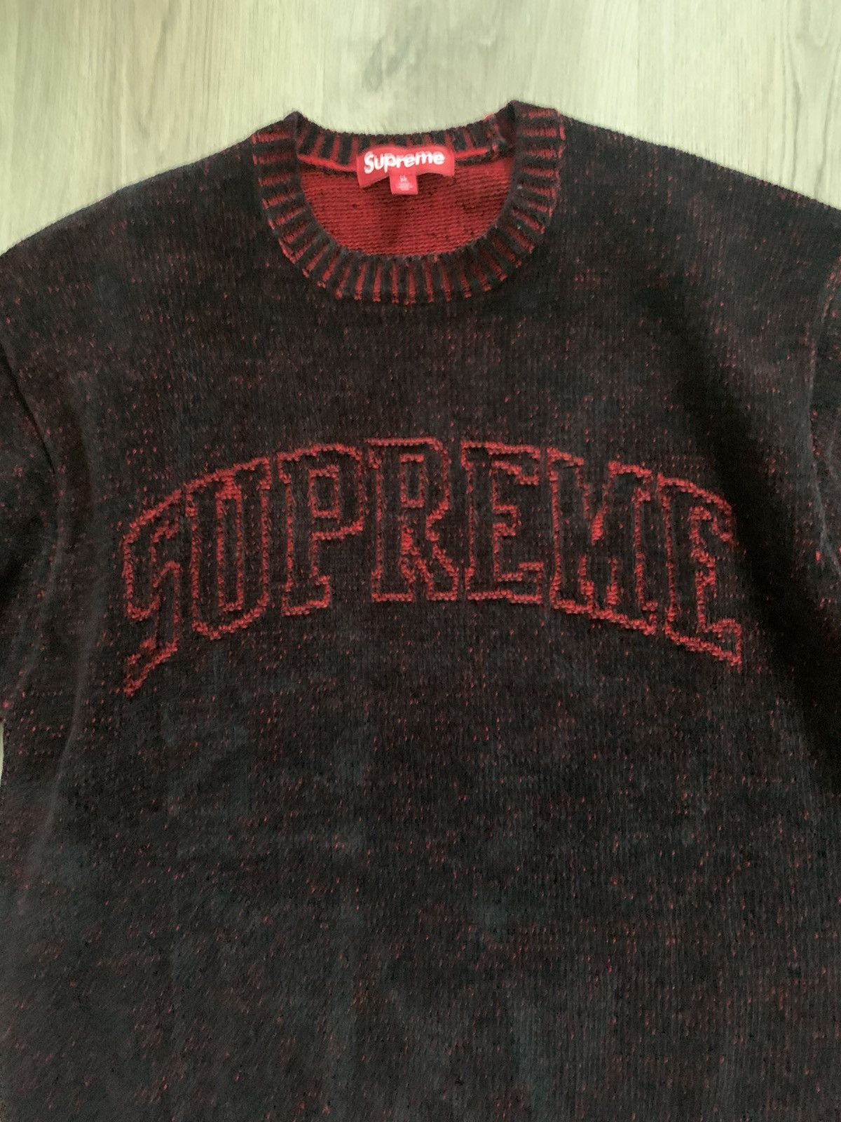 Supreme Supreme Contrast Arc Sweater | Grailed