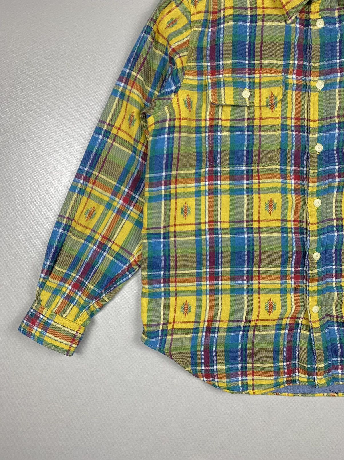 Polo Ralph Lauren Polo Ralph Lauren Men’s Aztec Print Flannel Shirt Size US L / EU 52-54 / 3 - 8 Thumbnail