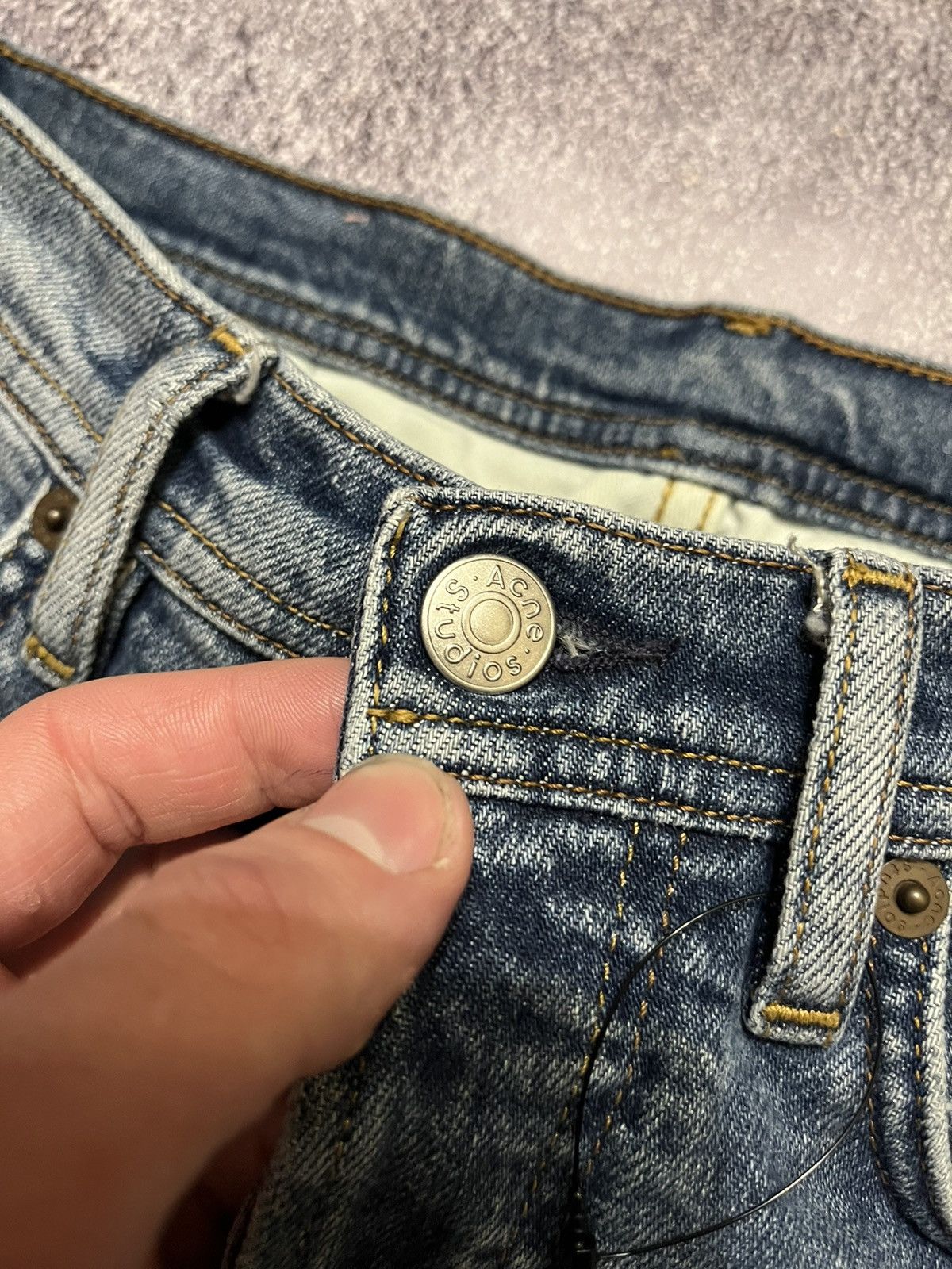 Acne Studios × Vintage vintage archival acne studios jeans Size 30" / US 8 / IT 44 - 7 Thumbnail
